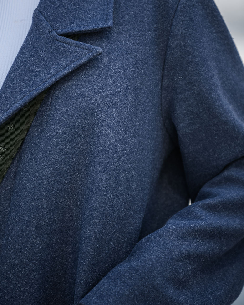 Autumn Necessities Pocketed Coat - Navy - Se7enfashion