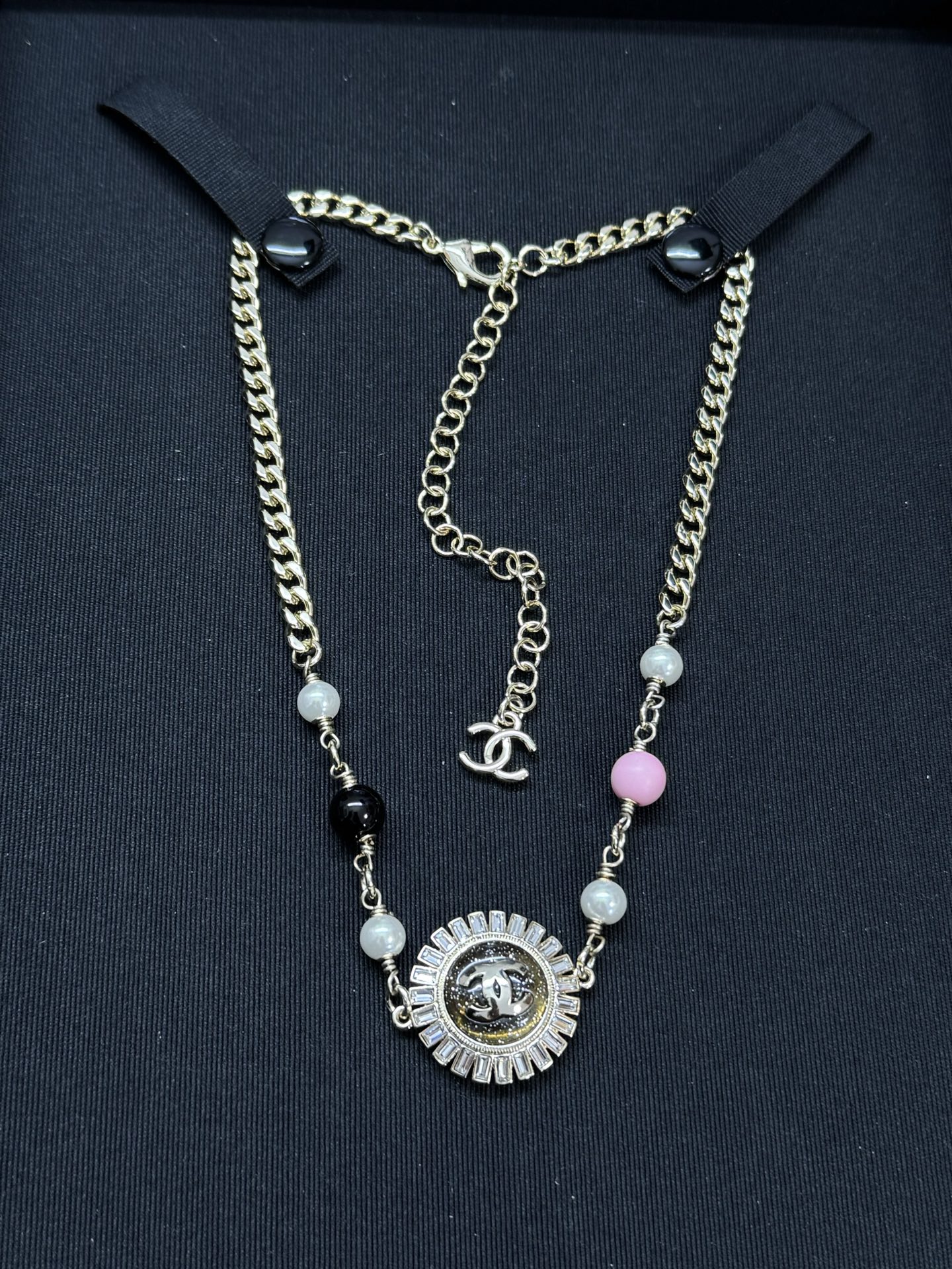 Chanel Sun Flower Pendant Necklace - Original Replica Club