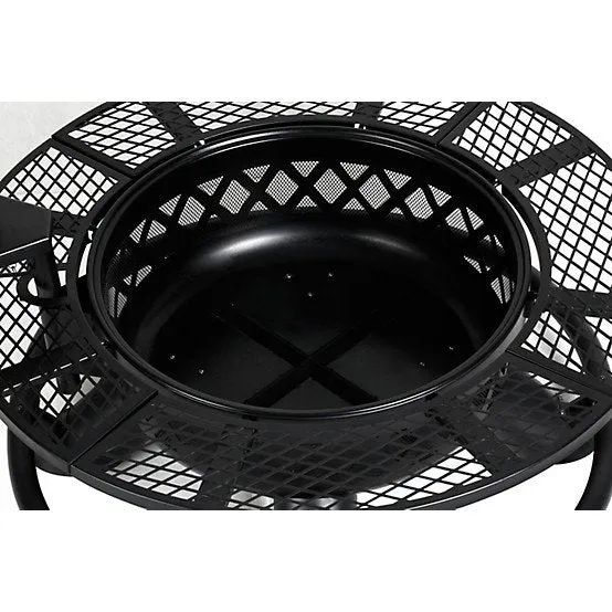 BIG HORN 47 in. Ranch Wood-Burning Fire Pit