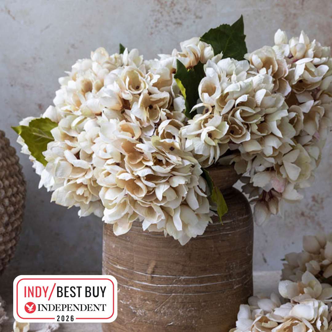 Artificial Hydrangea, Morning Mist