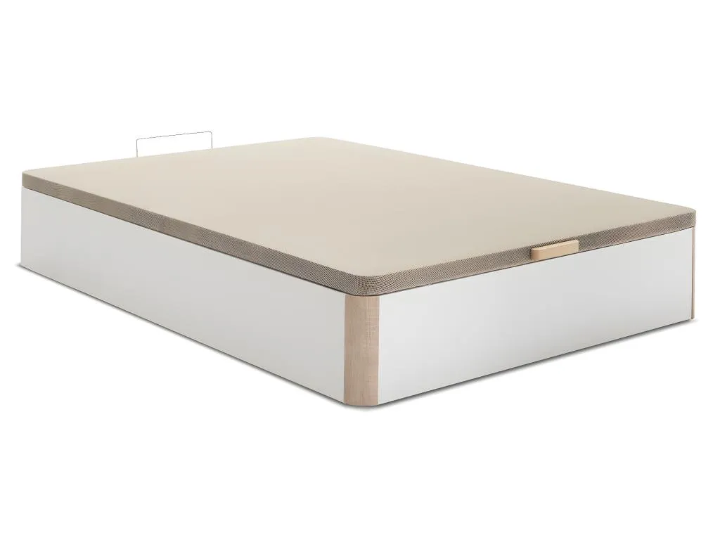 Canapé Abatible Decocasaes 135x190 cm Blanco/Decocasaes Gran Capacidad 06540lntw