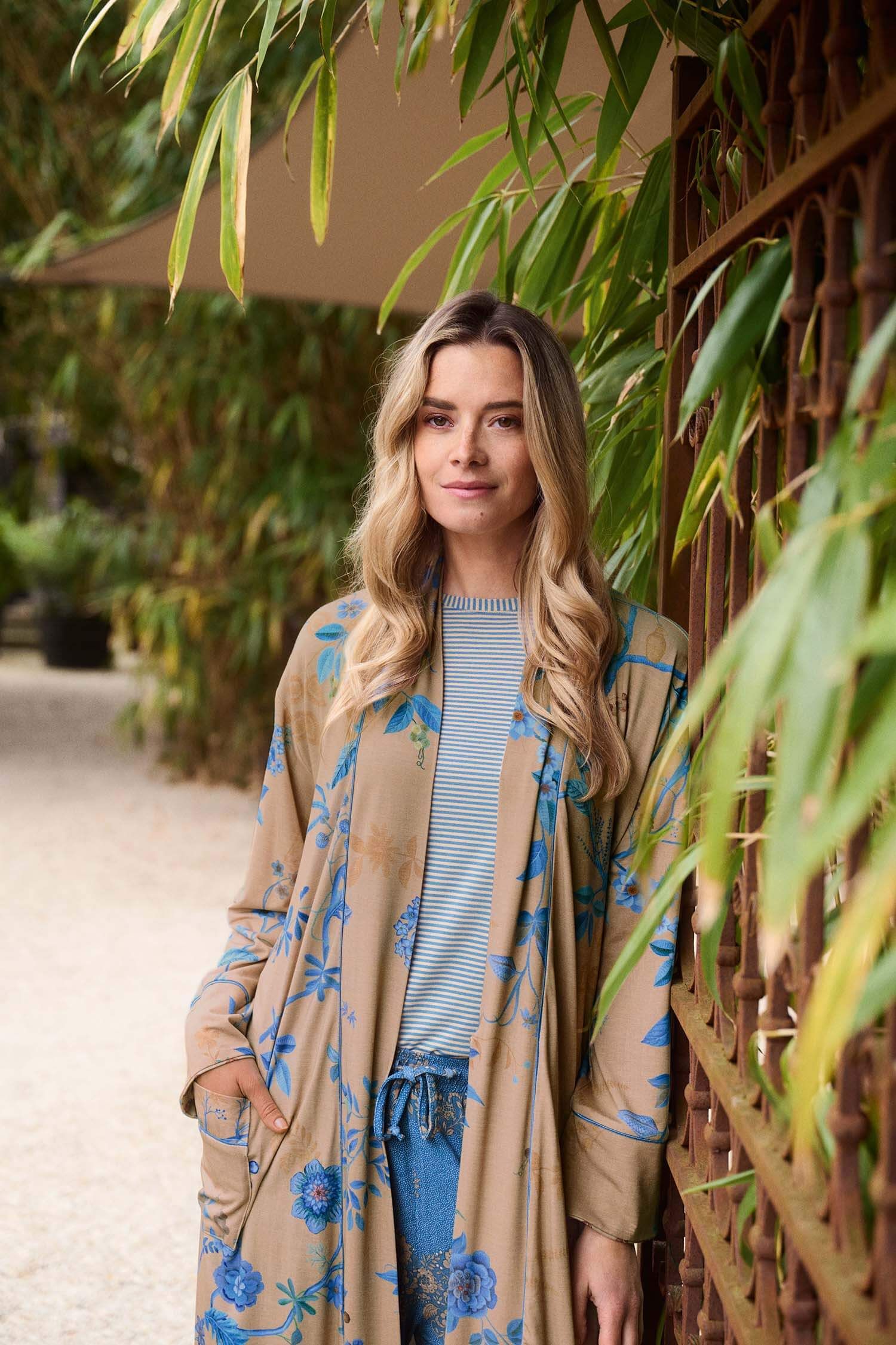 Belin Long Trousers Namaste Blue