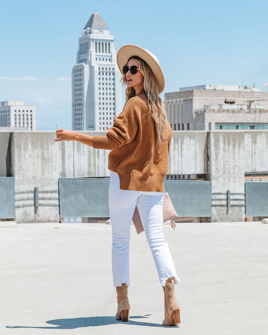 Cure My Curiosity Cotton Blend Sweater - Toffee - SALE - Se7enfashion