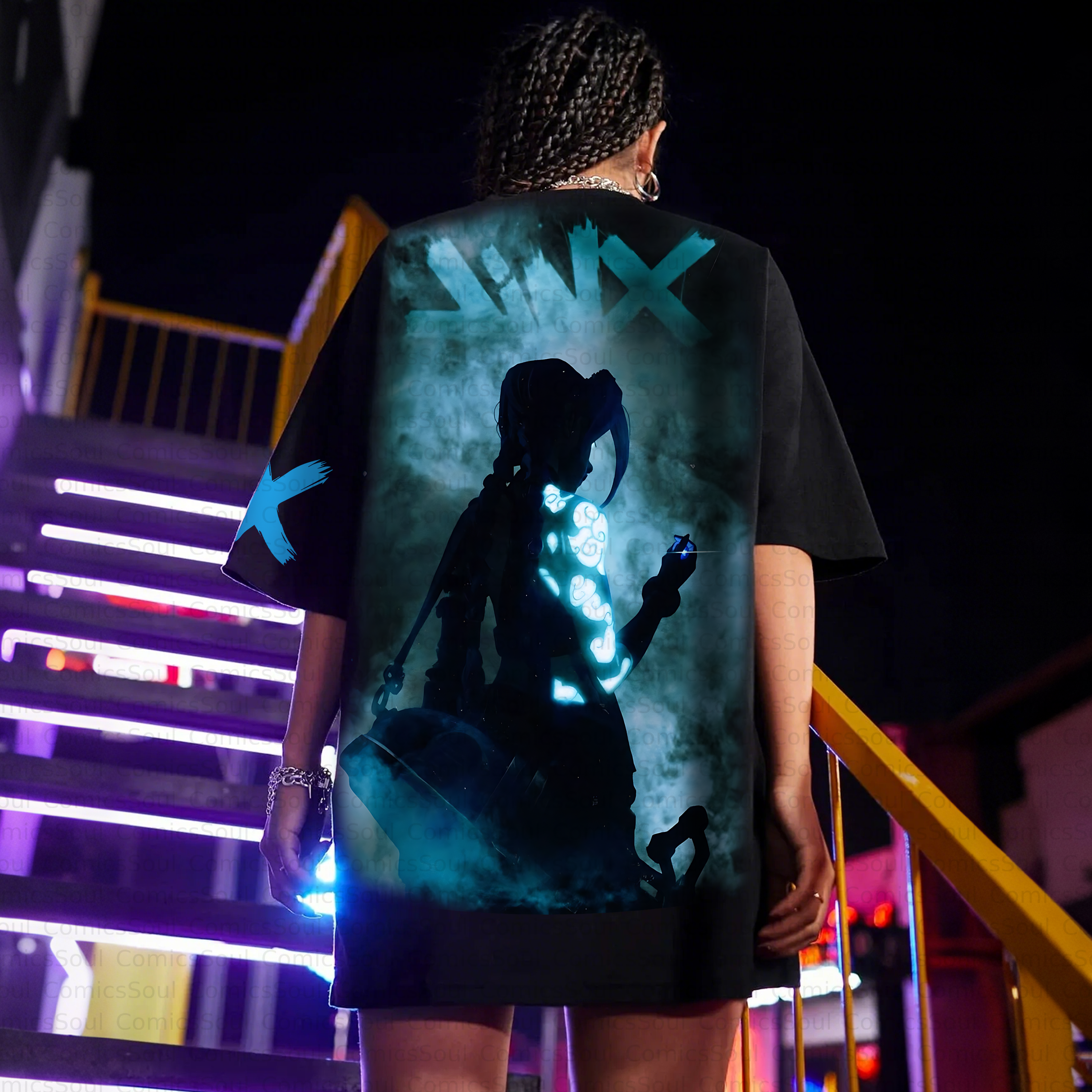 Unisex Anime Inspired Vintage T-Shirt