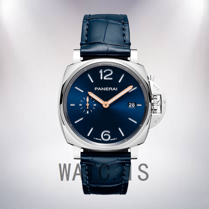 Panerai Luminor Due Men's PAM01274 44mm Silver-tone