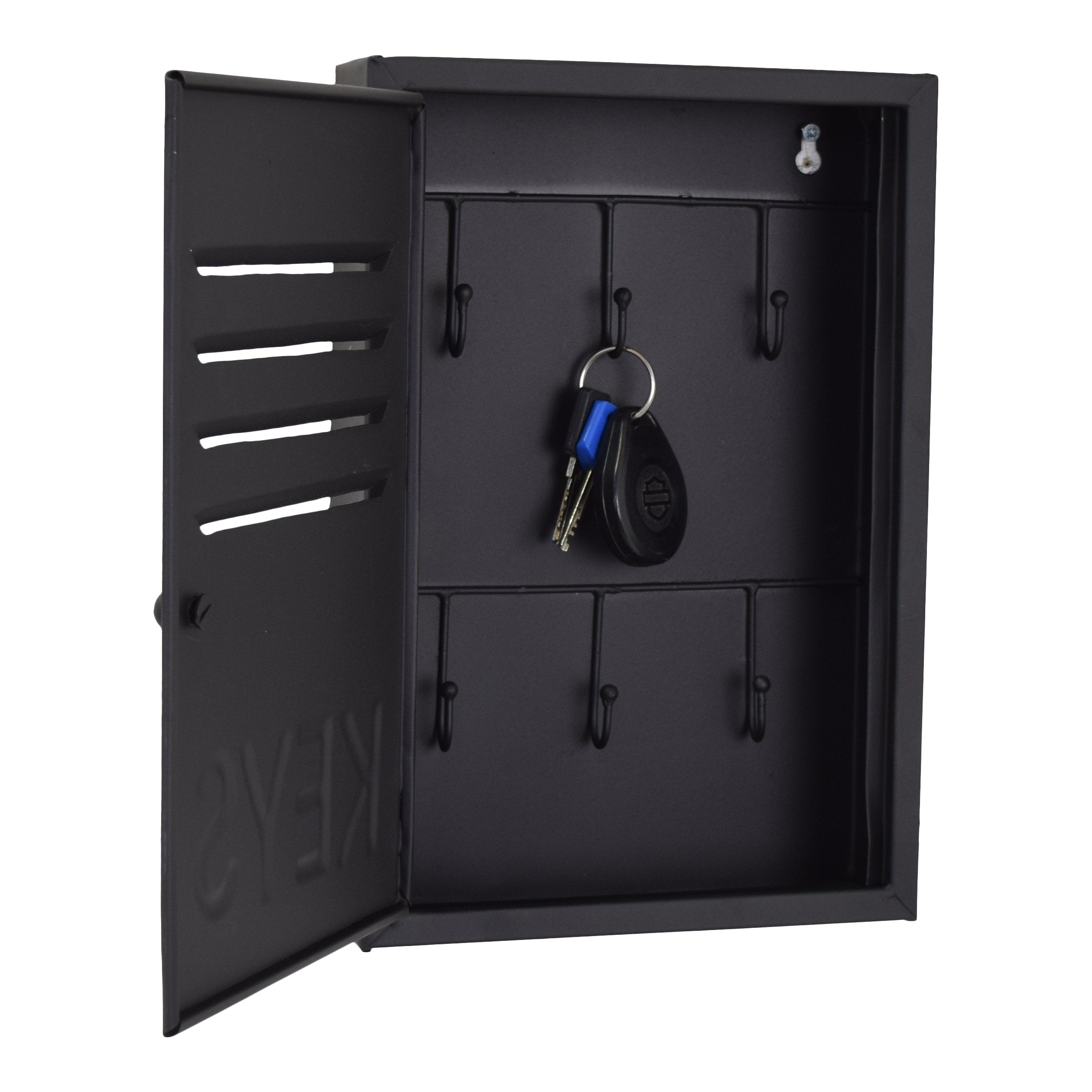 LOFT42 Keys Sleutelkastje - Metaal - Mat Zwart - 30x20x6,5