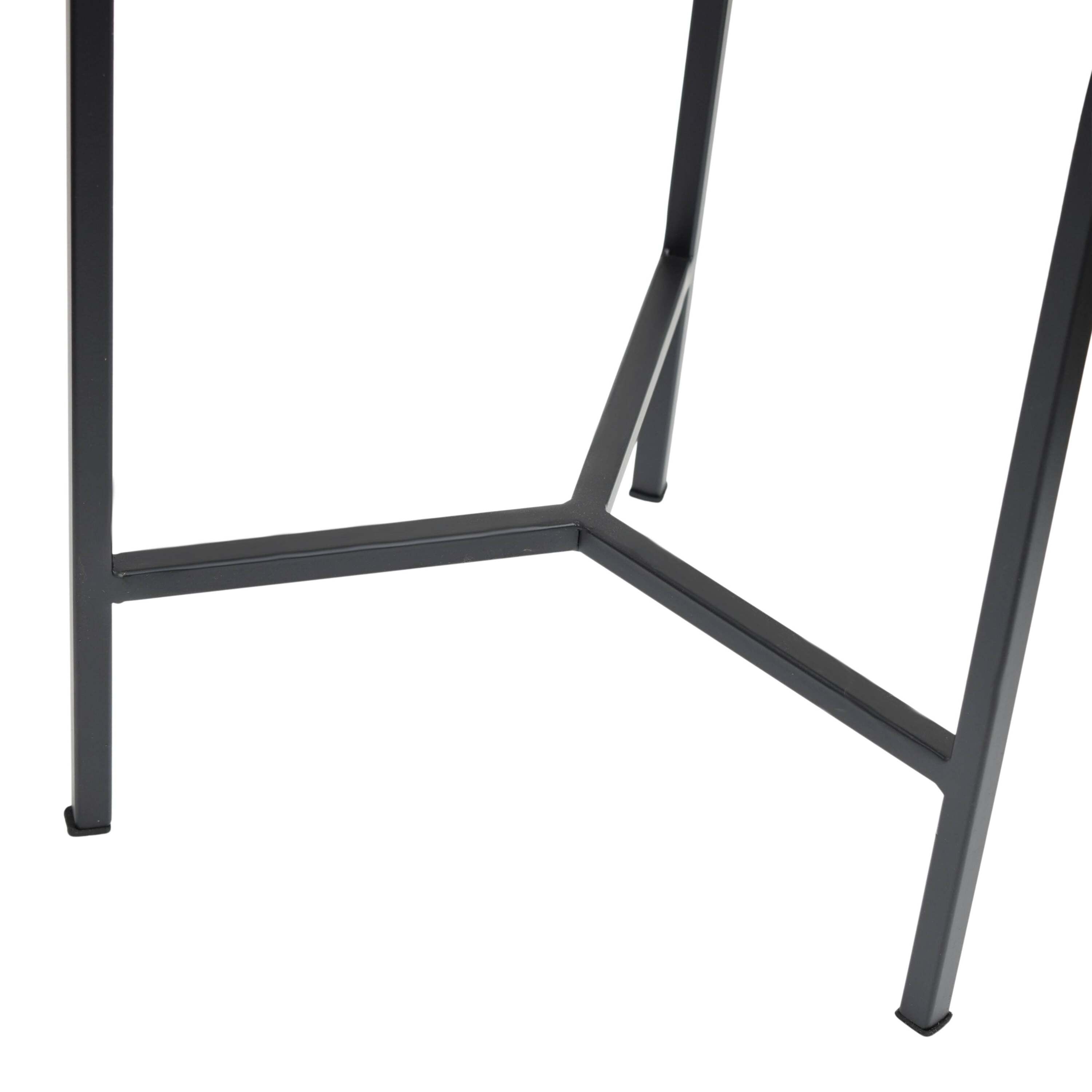 LOFT42 Joy Plantenbak Rond - Metaal - Mat Zwart