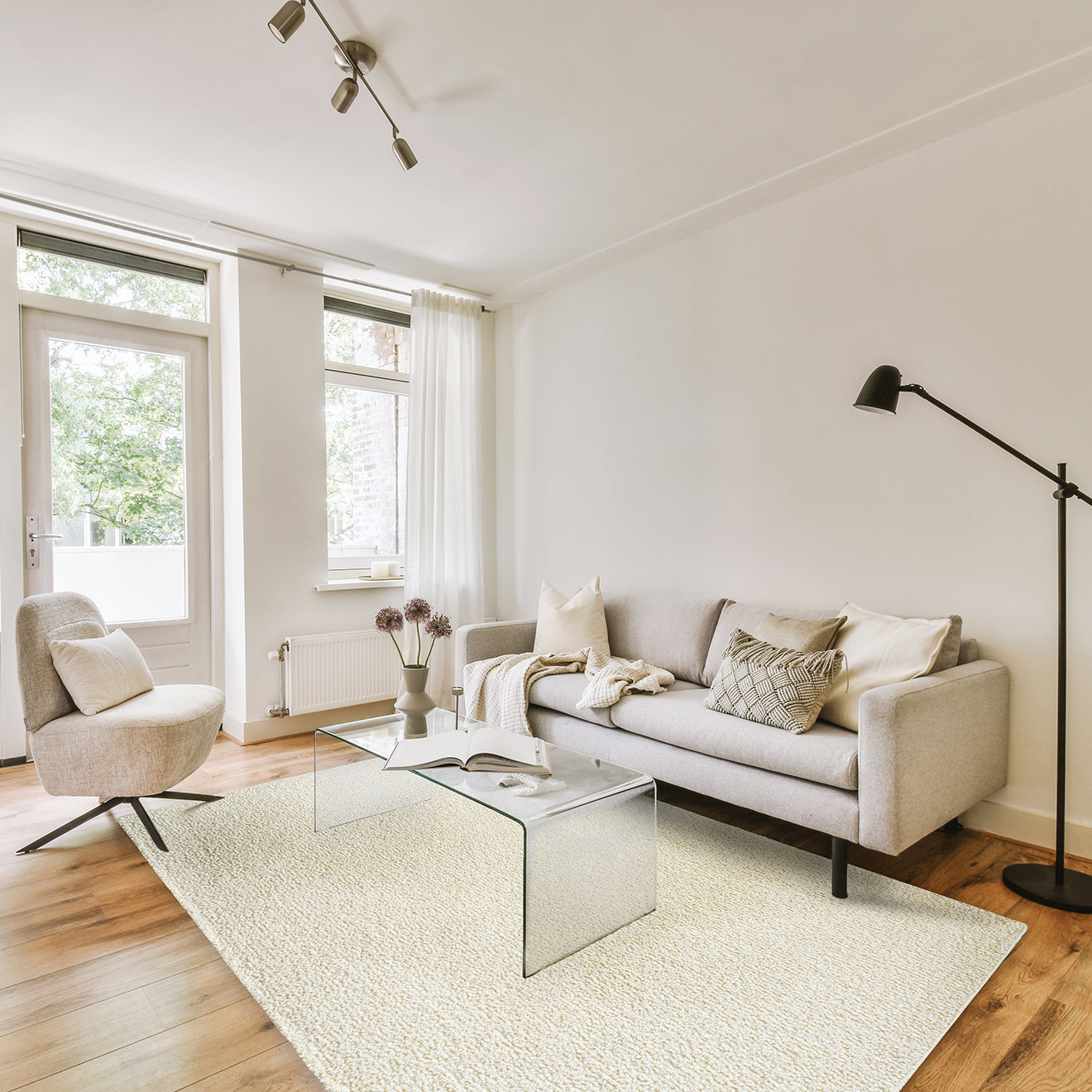 Acsento Caligari Vloerkleed 200 x 290 cm - Ivory