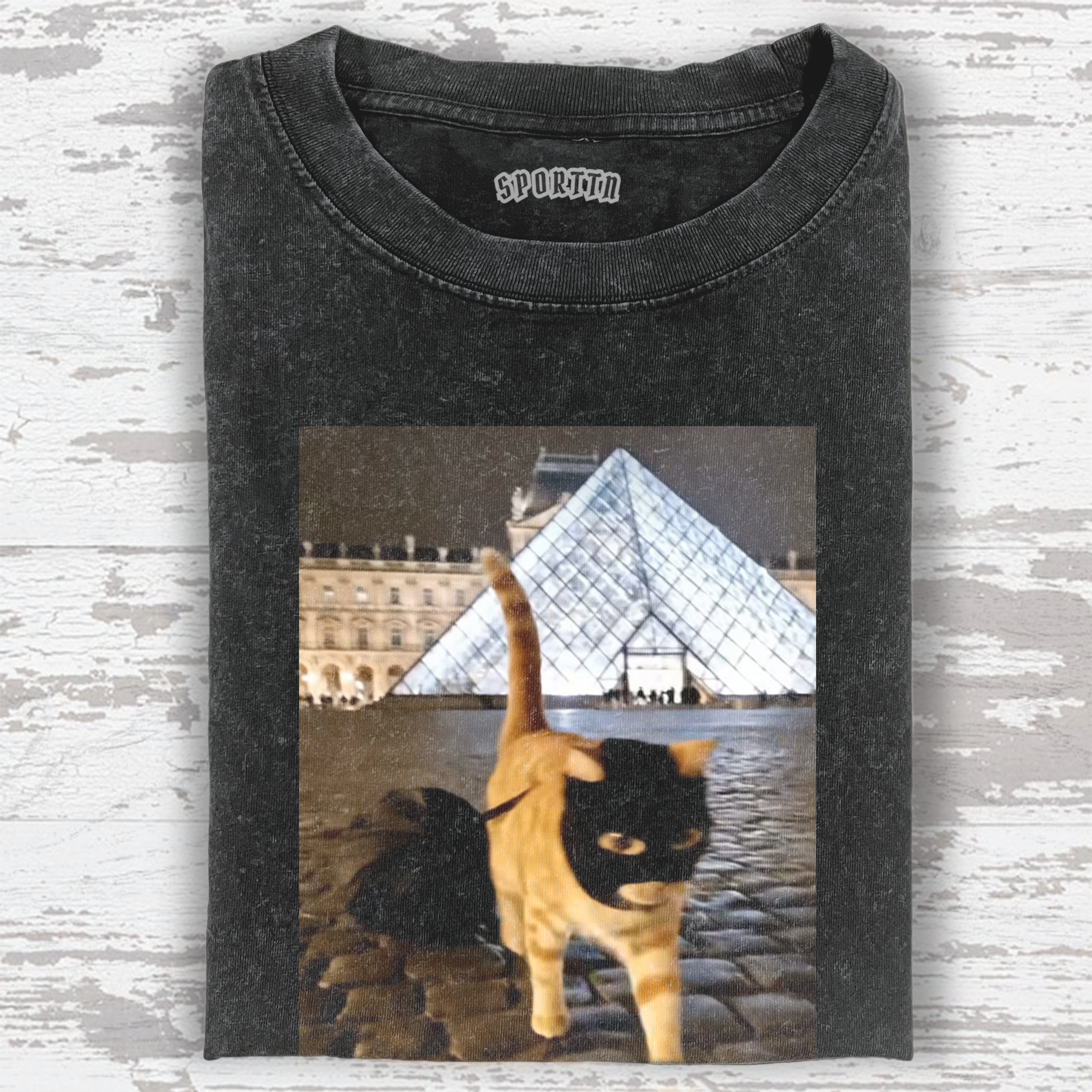 FUNNY CATS TEE
