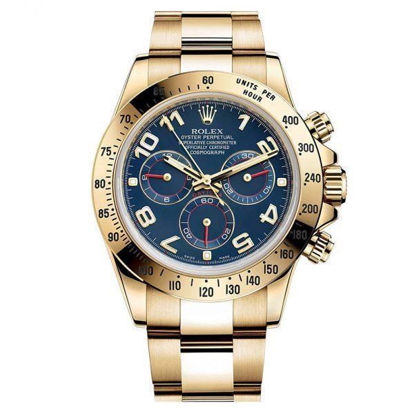Rolex Daytona Blue Dial 116528 Replica
