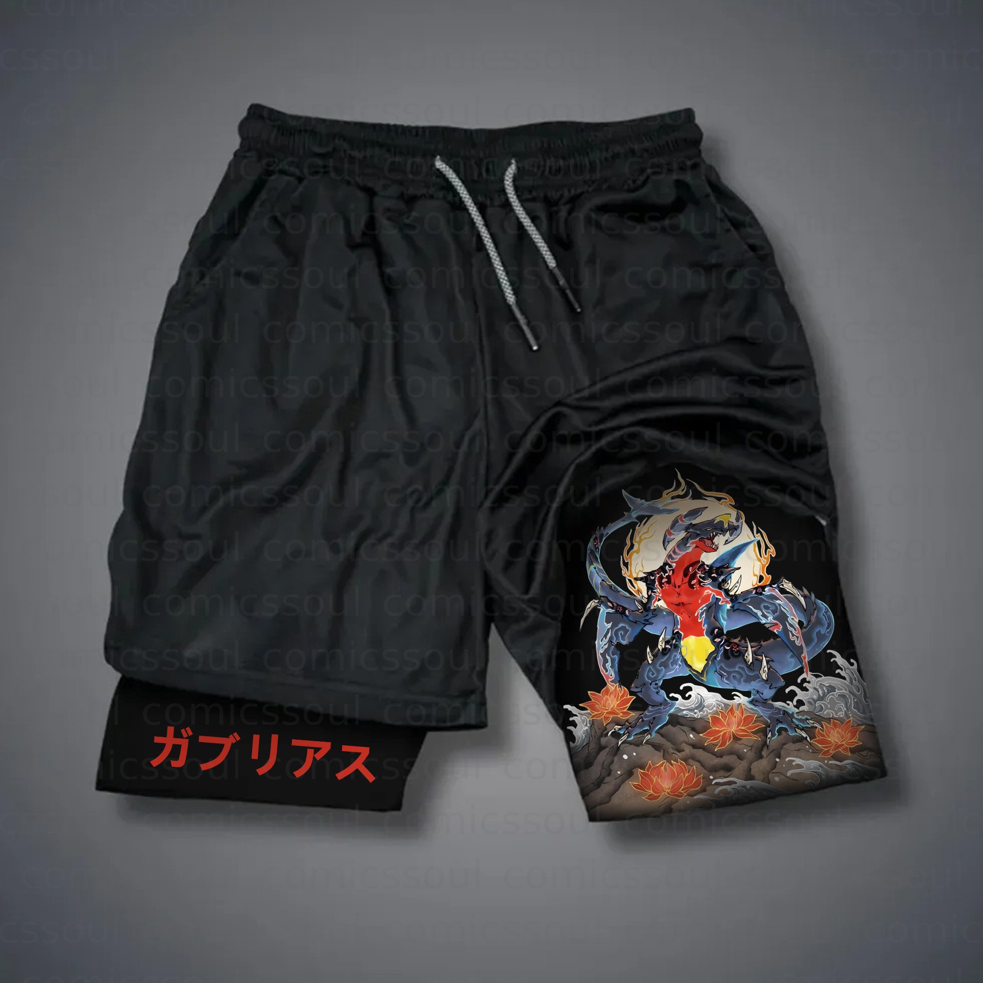 Unisex Casual Anime Streetwear Shorts 丨Comicssoul