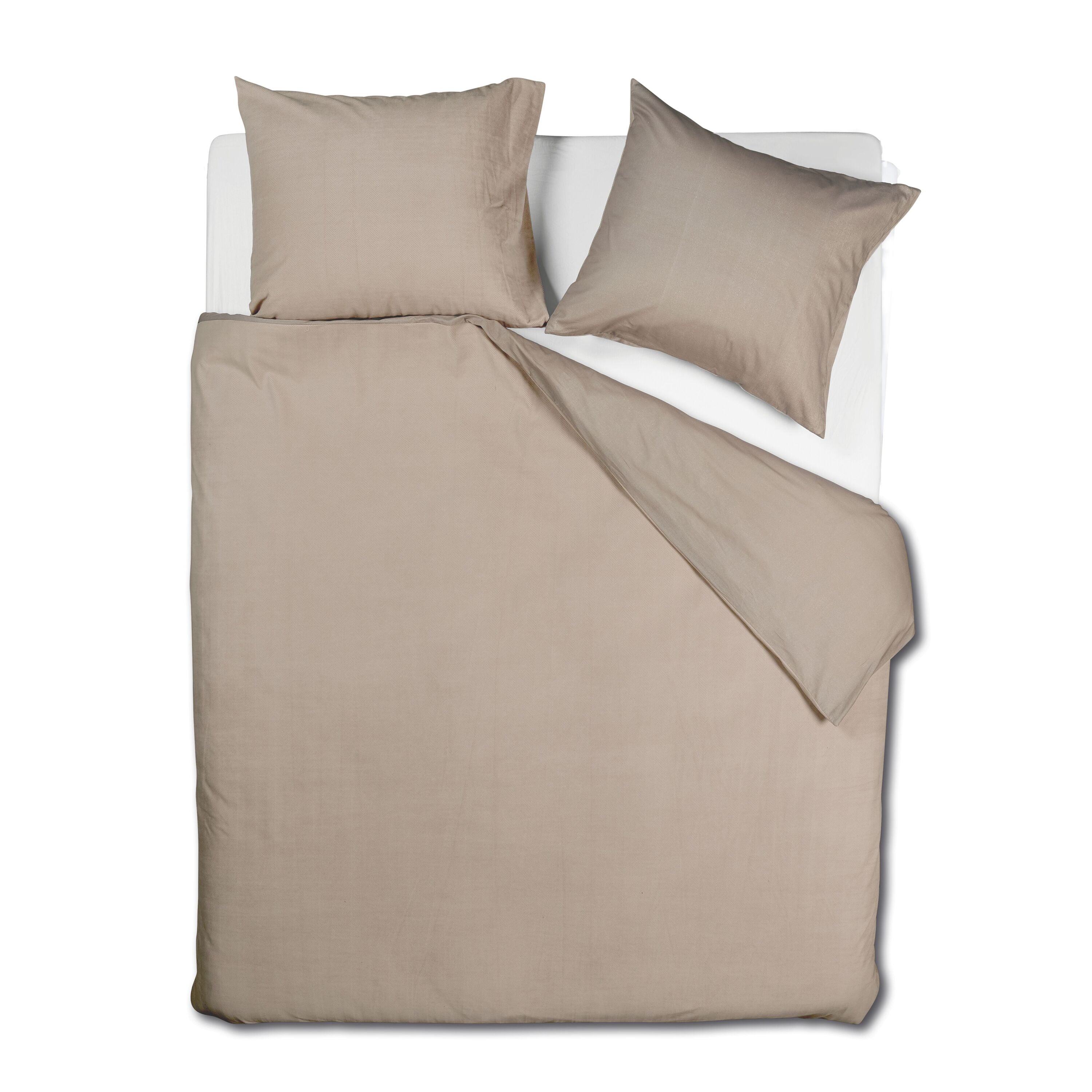 Rivièra Maison Connor Dekbedovertrek 240 x 200/220 cm - Zand