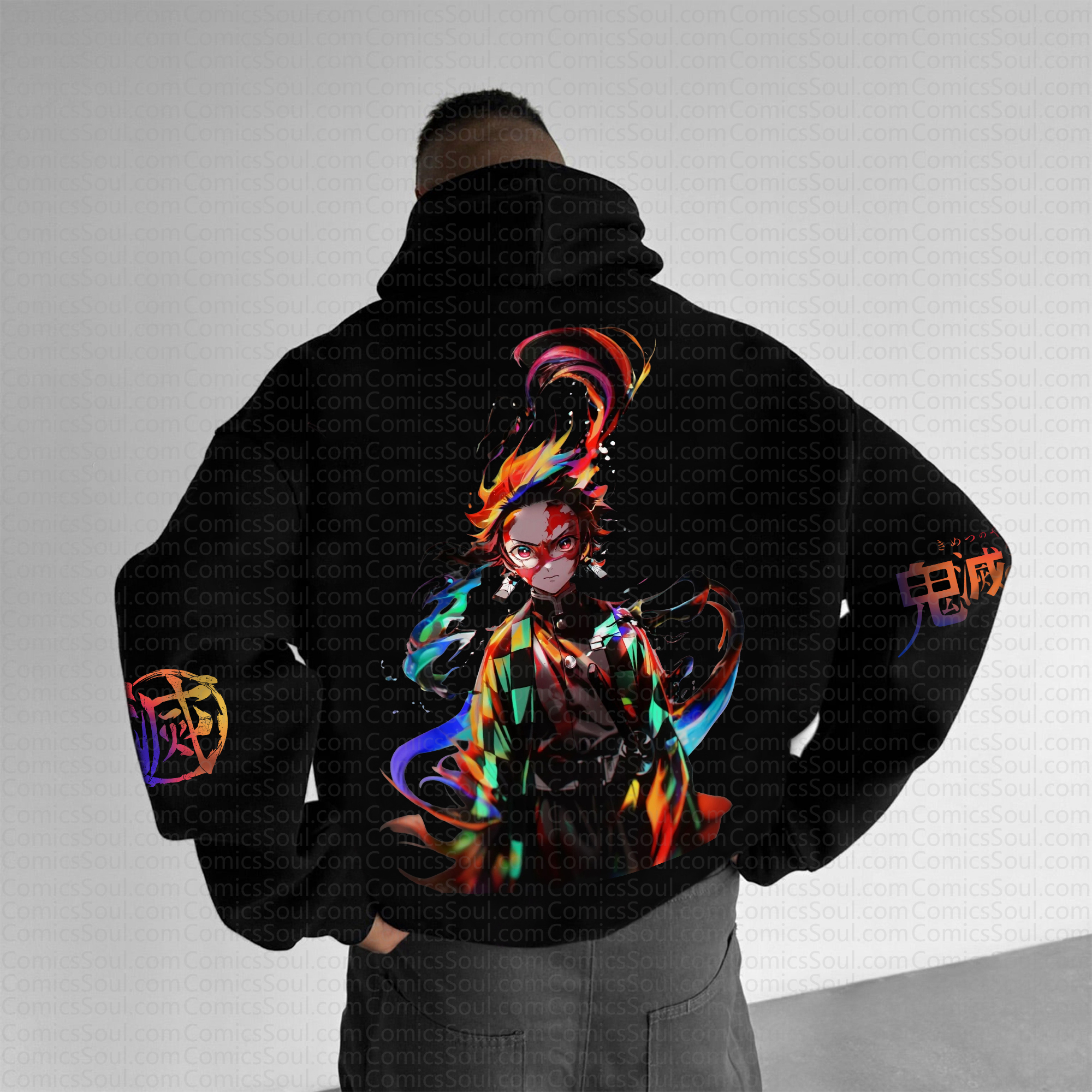 Unisex “ Comicssoul ” Graphic Streetwear Vintage Hoodie