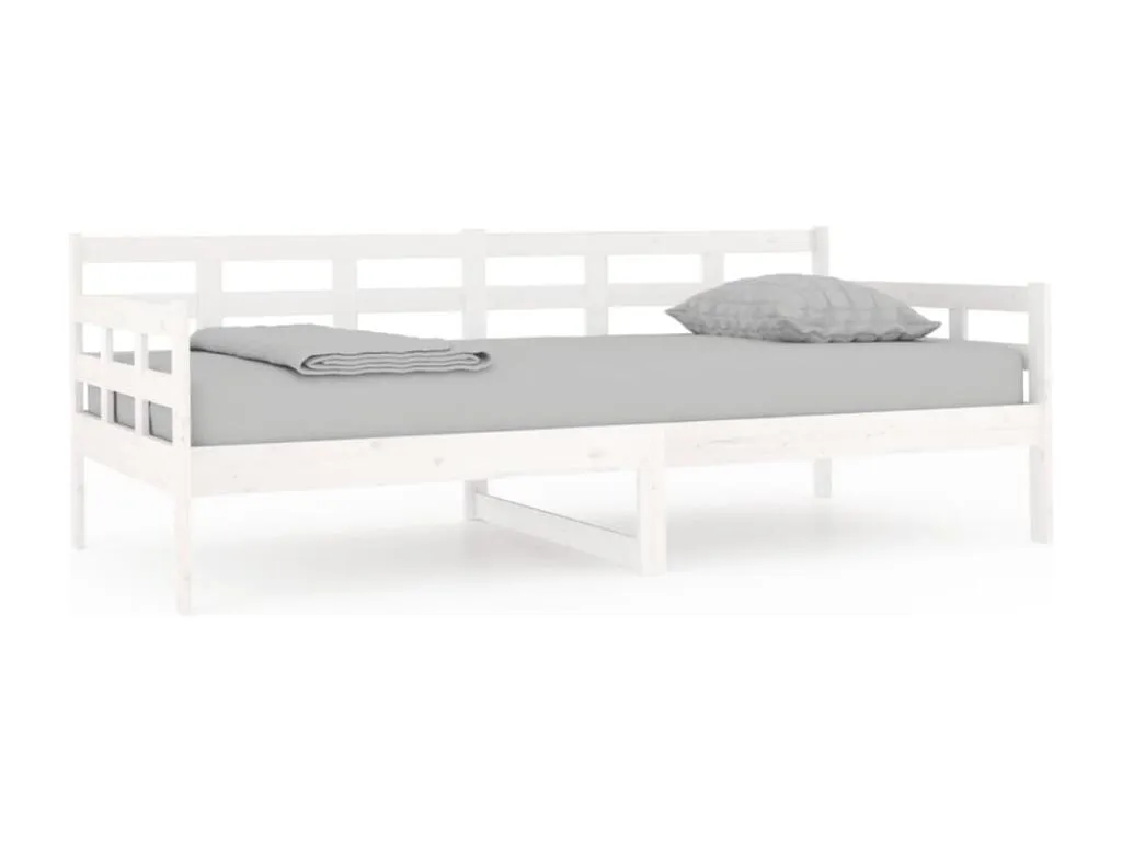 Sofá cama Decoesp maciza de Decoesp blanco 90x190 cm 80746WEWQ
