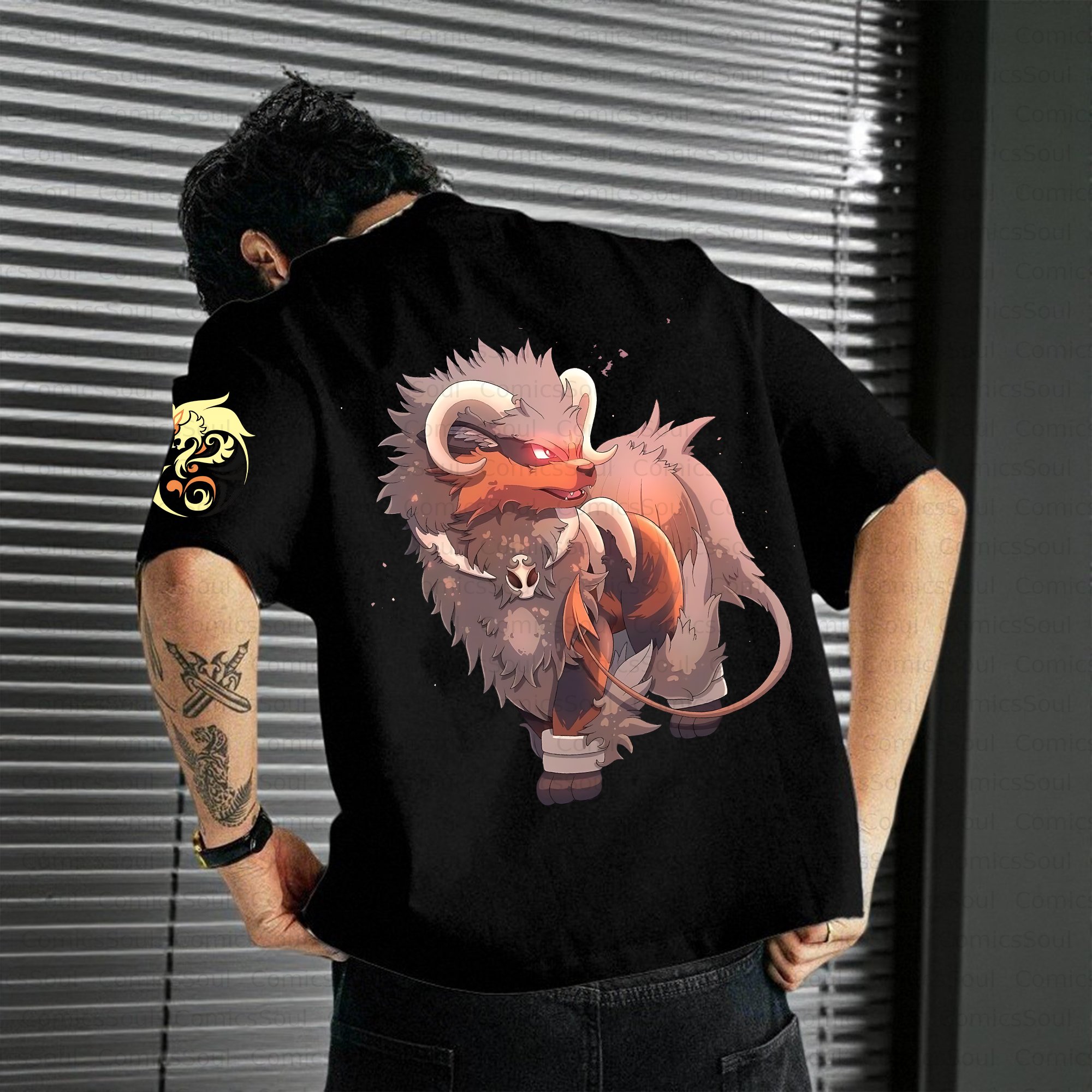 Unisex Anime Inspired Vintage T-Shirt