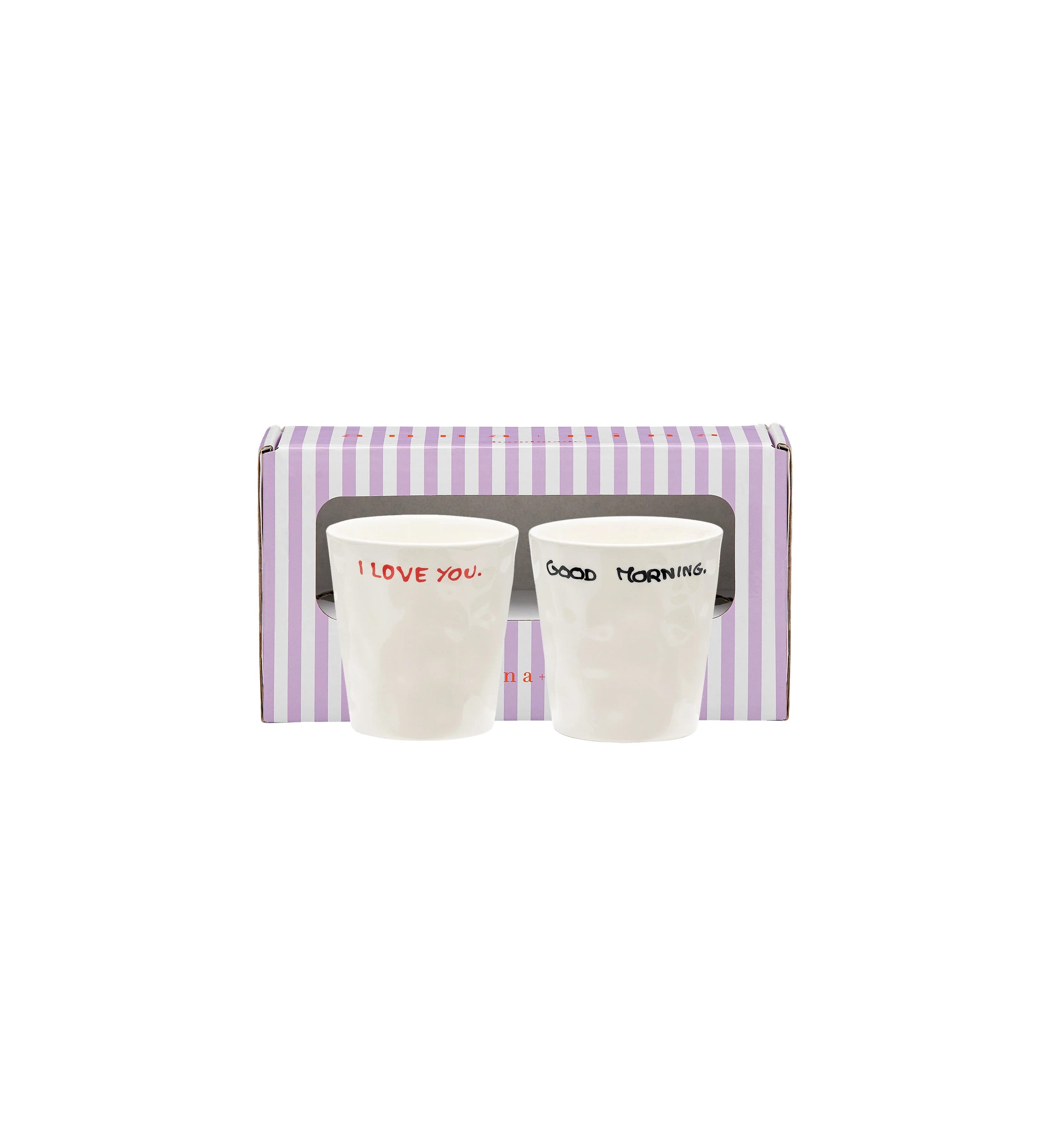 Perfect Morning Coffee Cup Set of 2