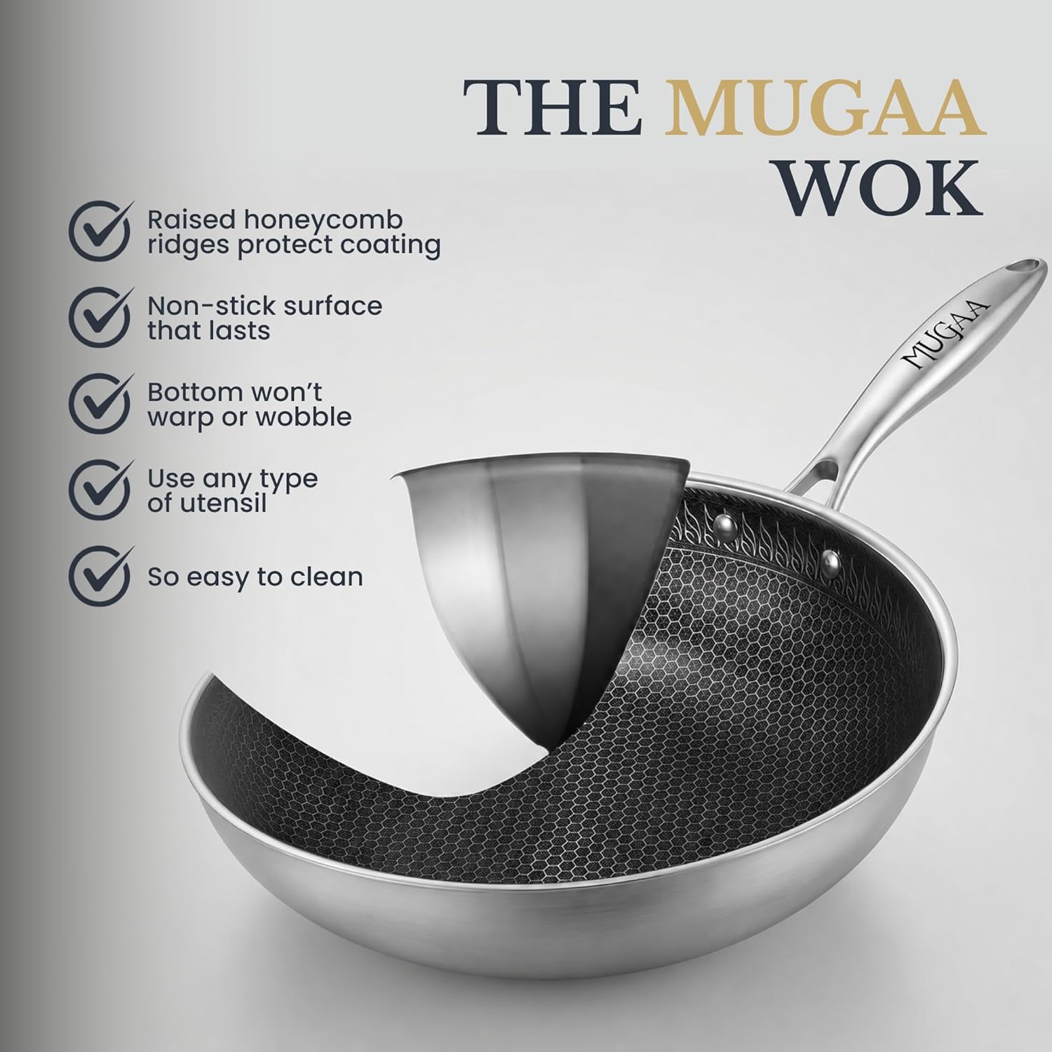 Woks & Stir-Fry Pans Nonstick 11