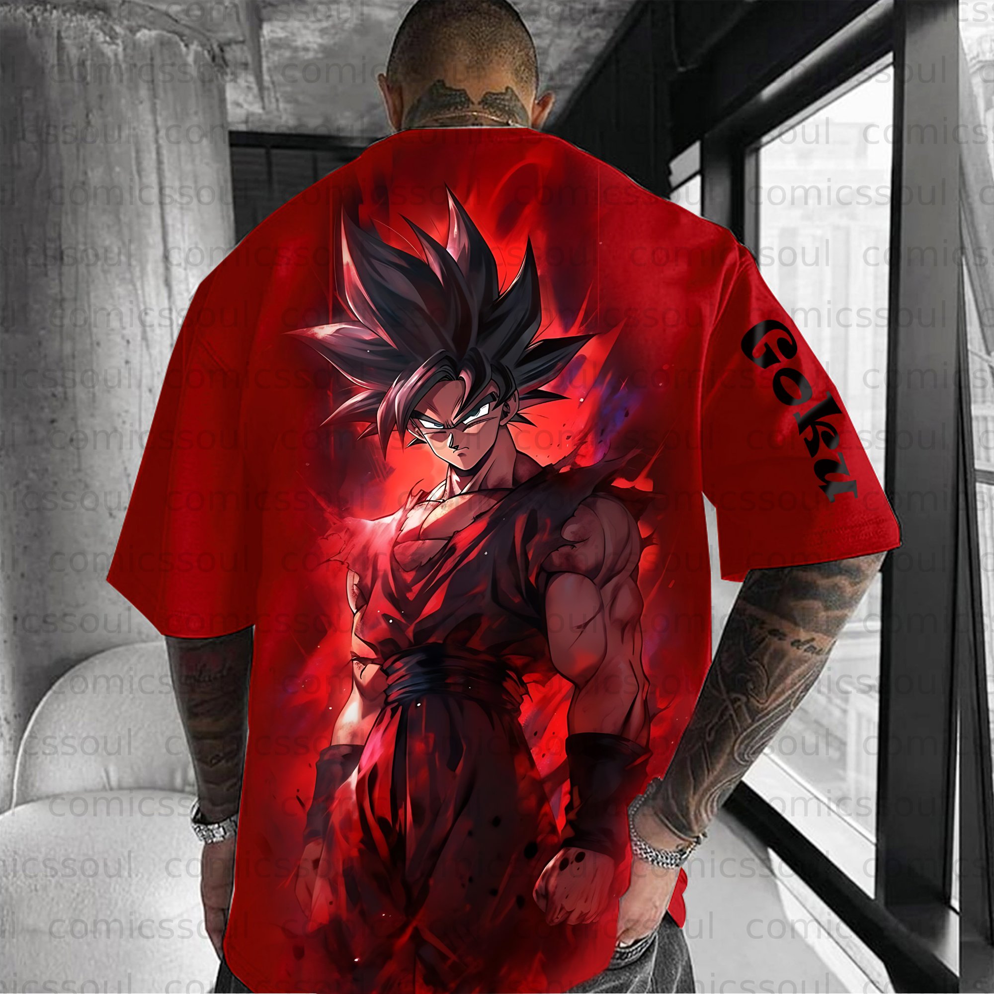 Unisex Anime Inspired Vintage T-Shirt