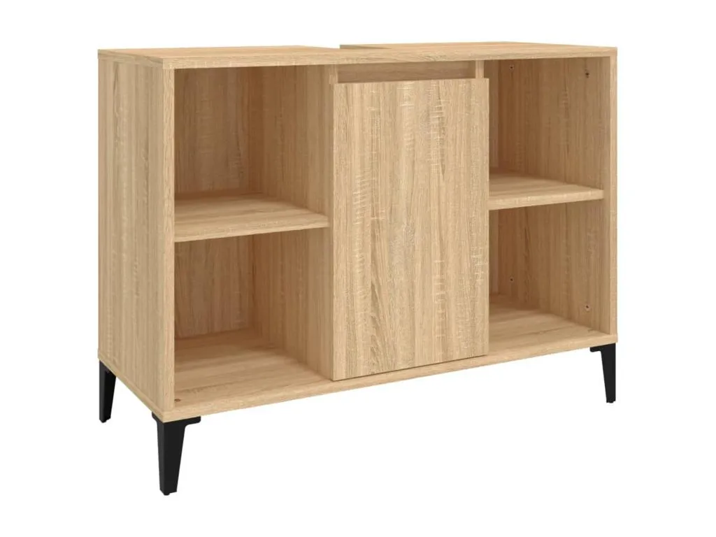 Armario de lavabo Banakdecoracion contrachapada Banakdecoracion 80x33x60 cm YRYQ35677