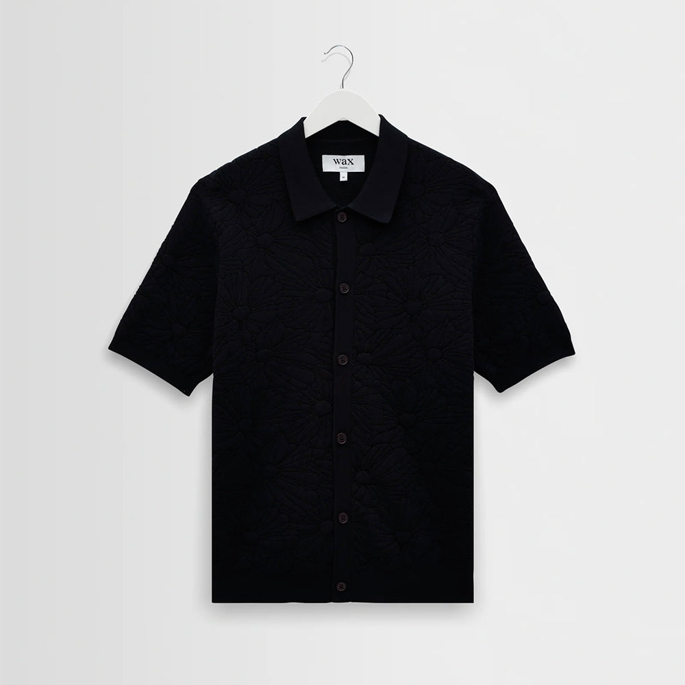 Wax London - Chemise Tellaro SS - Marine