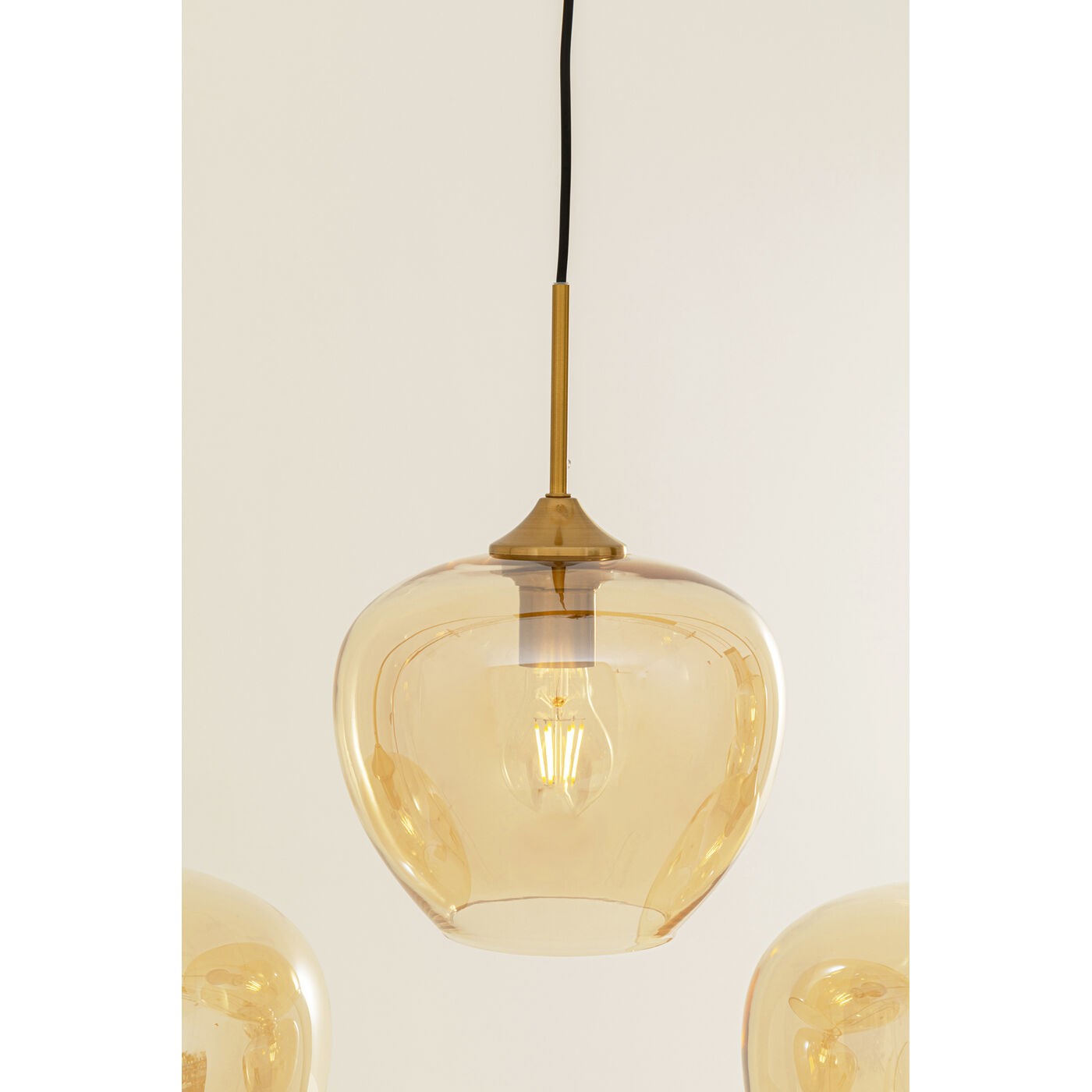 Hanglamp Sphere 5 amber Kare Design