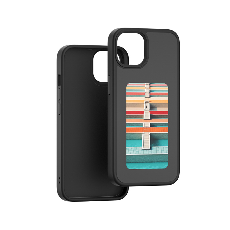 2024 New Four-color DIY Ink Screen Phone Case for iPhone