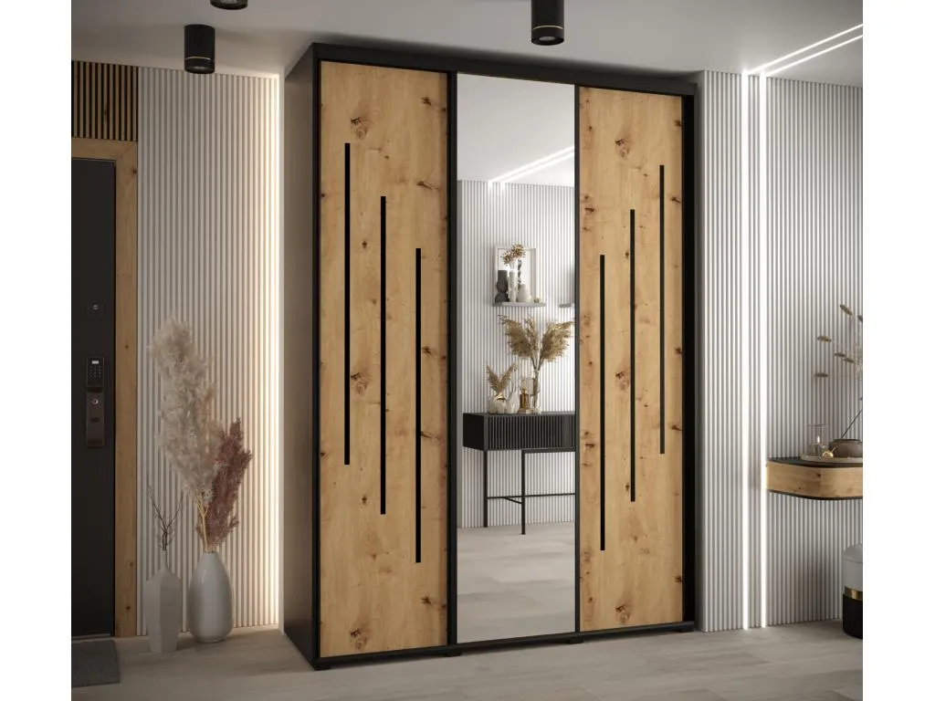 ARMARIO CON PUERTAS BATIENTES 235 - 2/180/45 3 puertas