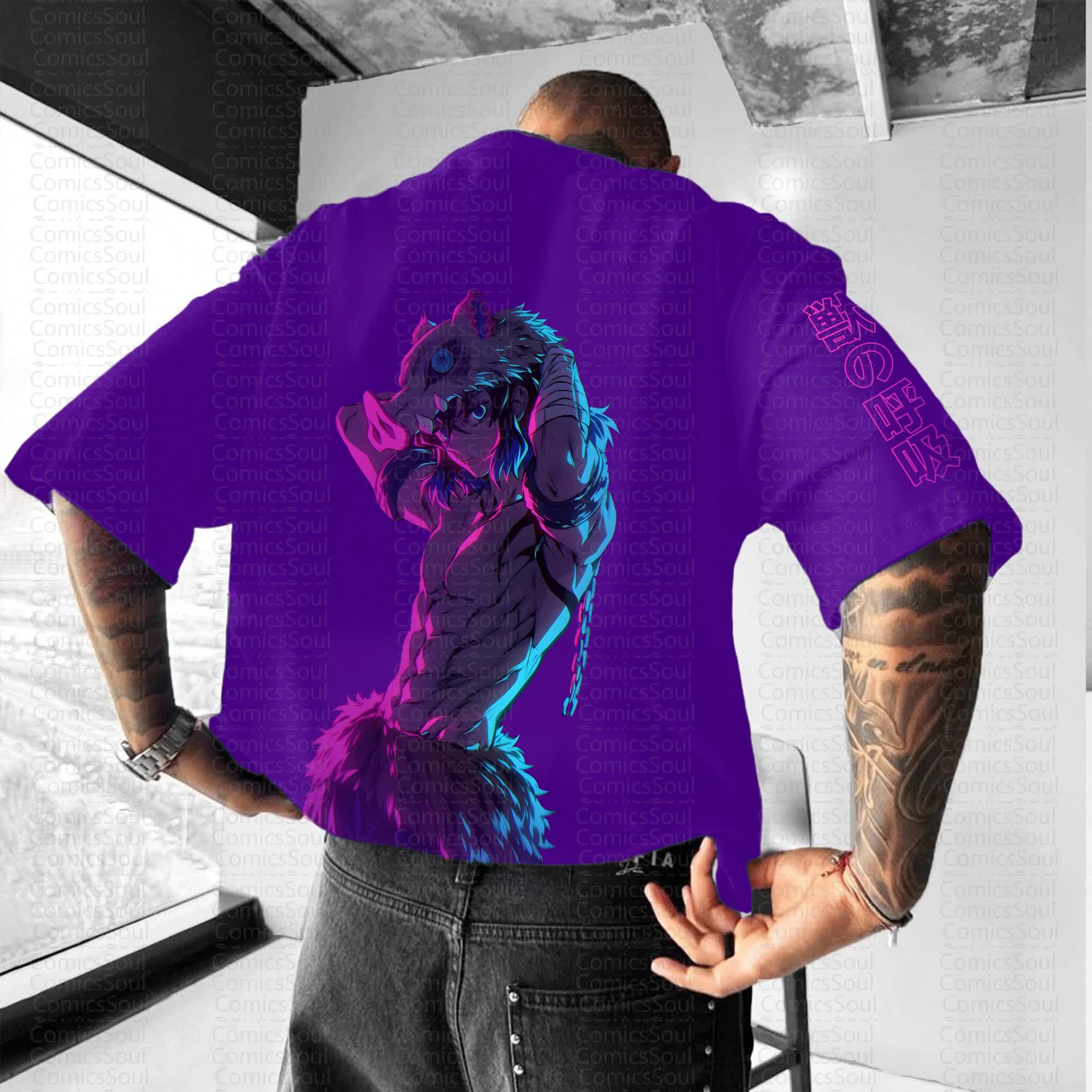 Unisex Anime Inspired Vintage T-Shirt | Comicssoul