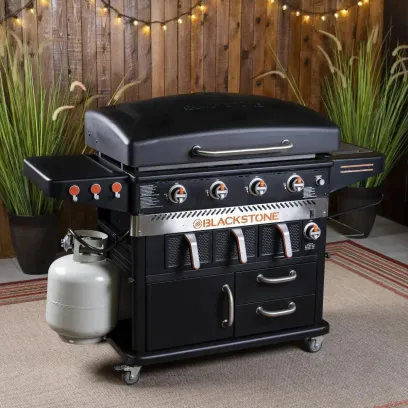Blackstone 4-burner hob and air fryer combination C 36 inch