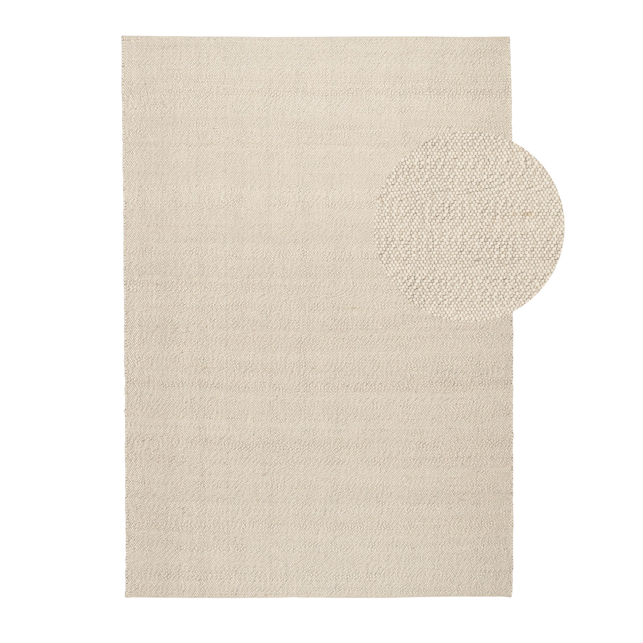 Blokker Cozy Wollen Vloerkleed 200 x 300 cm - Crème