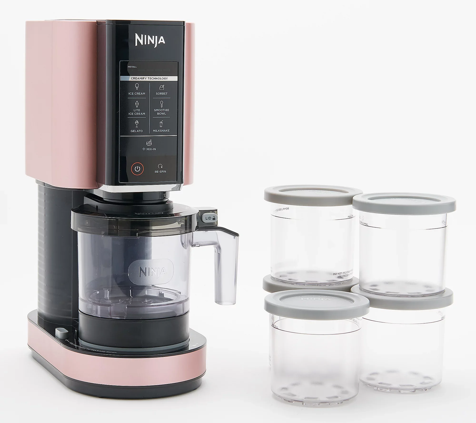 Ninja K55255 CREAMi 7-in-1 Frozen Treat Maker w/ Extra Pints - Image 2