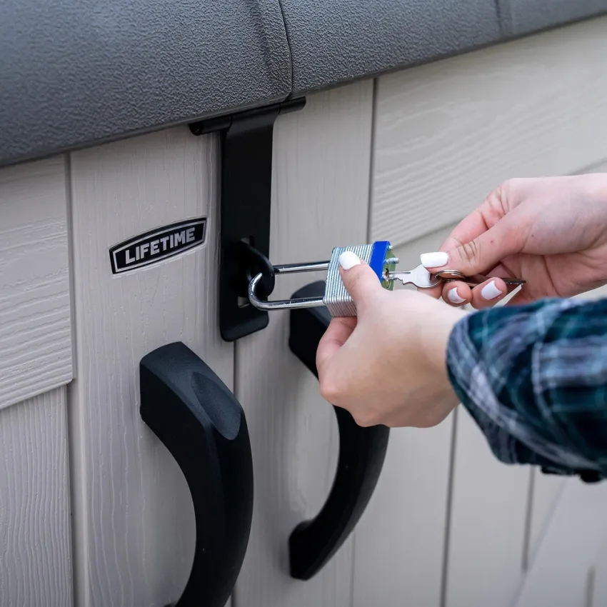 Lifetime Horizontal Storage Shed (75 cubic feet)