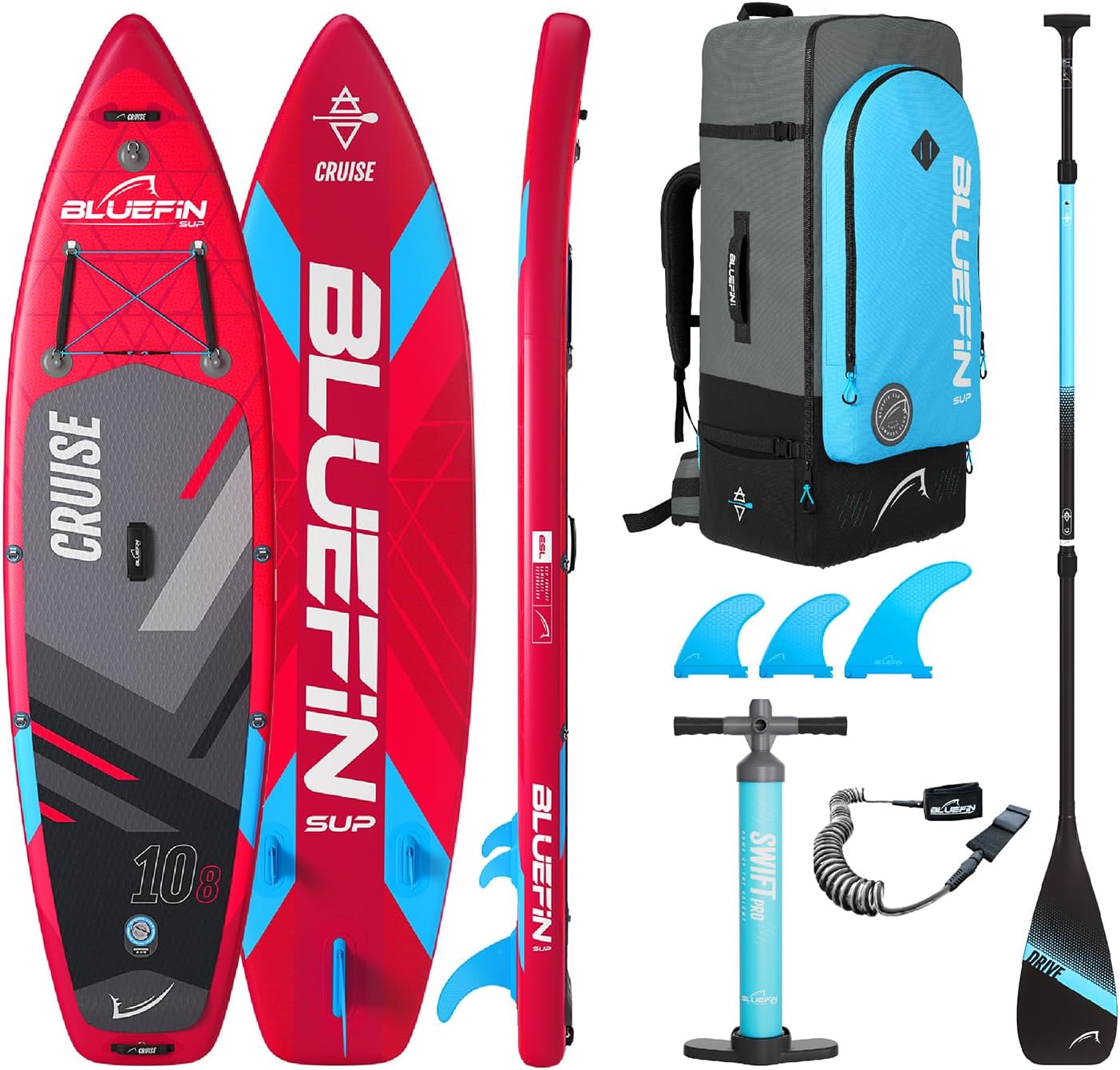 WAYFAIR Bluefin Cruise SUP Board Set