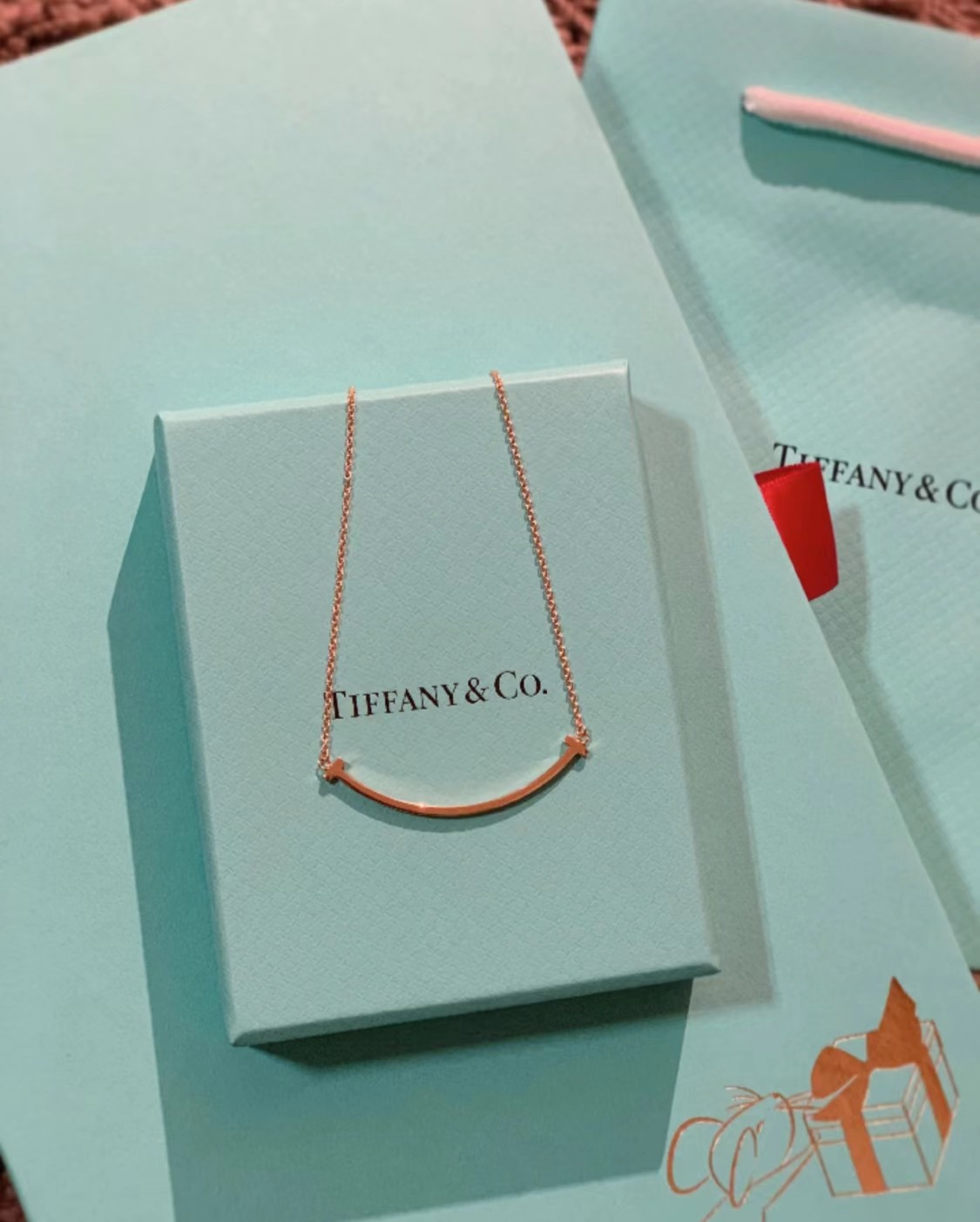 Tiffany Medium Smile Pendant Necklace - Original Replica Club