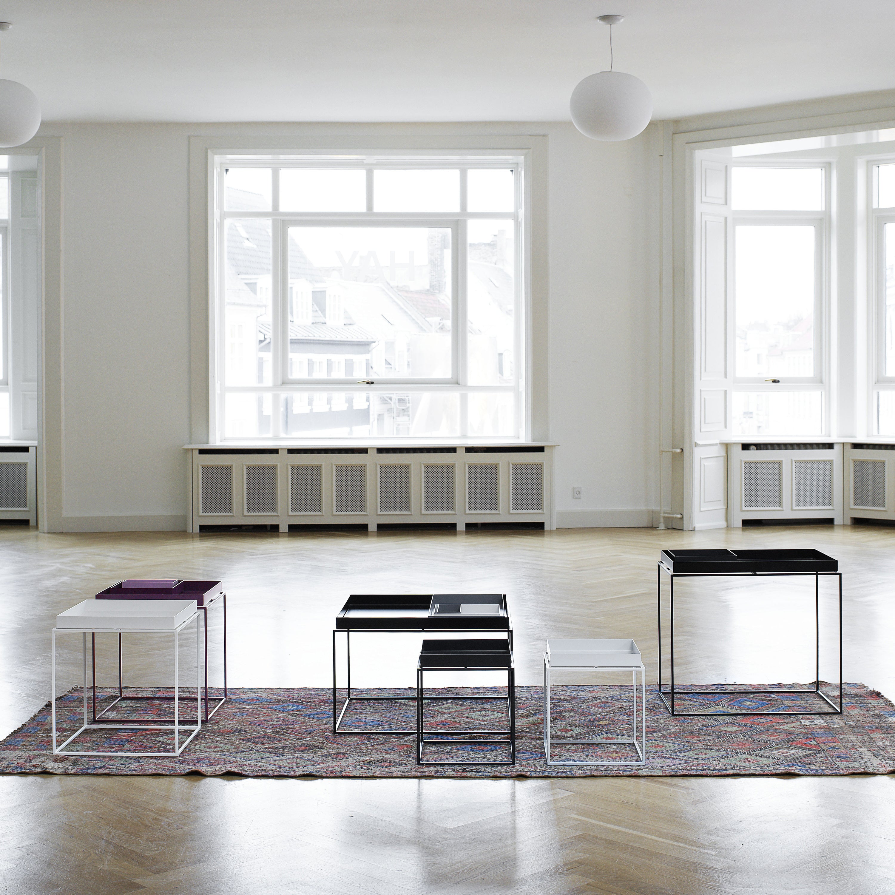 HAY Tray Table Large Bijzettafel - Zwart