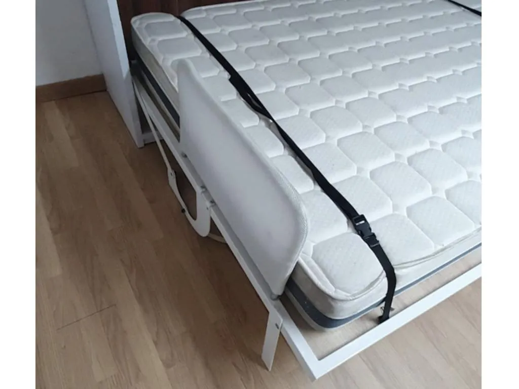 Cama abatible vertical 90x190 con escritorio studante-frente Cosinor wtm3139044