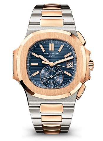 Replica Patek Philippe Nautilus Chronograph Date Two-Tone 5980/1AR-001