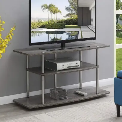 Convenience Concepts Designs2Go Tool-Free 3-Tier Wide TV Stand