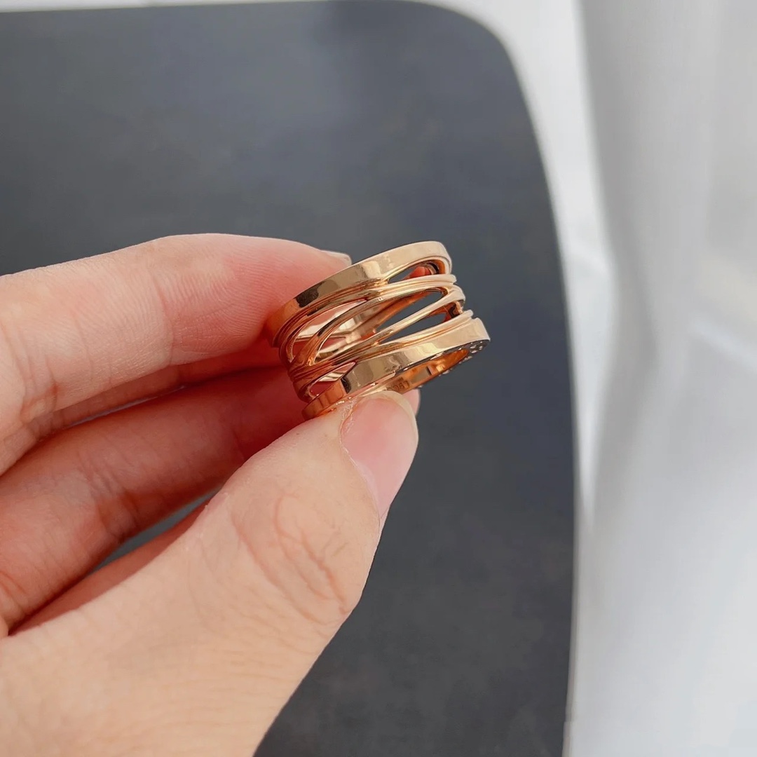 Bvlgari Wide Band Hollow B.zero1 Ring - Original Replica Club