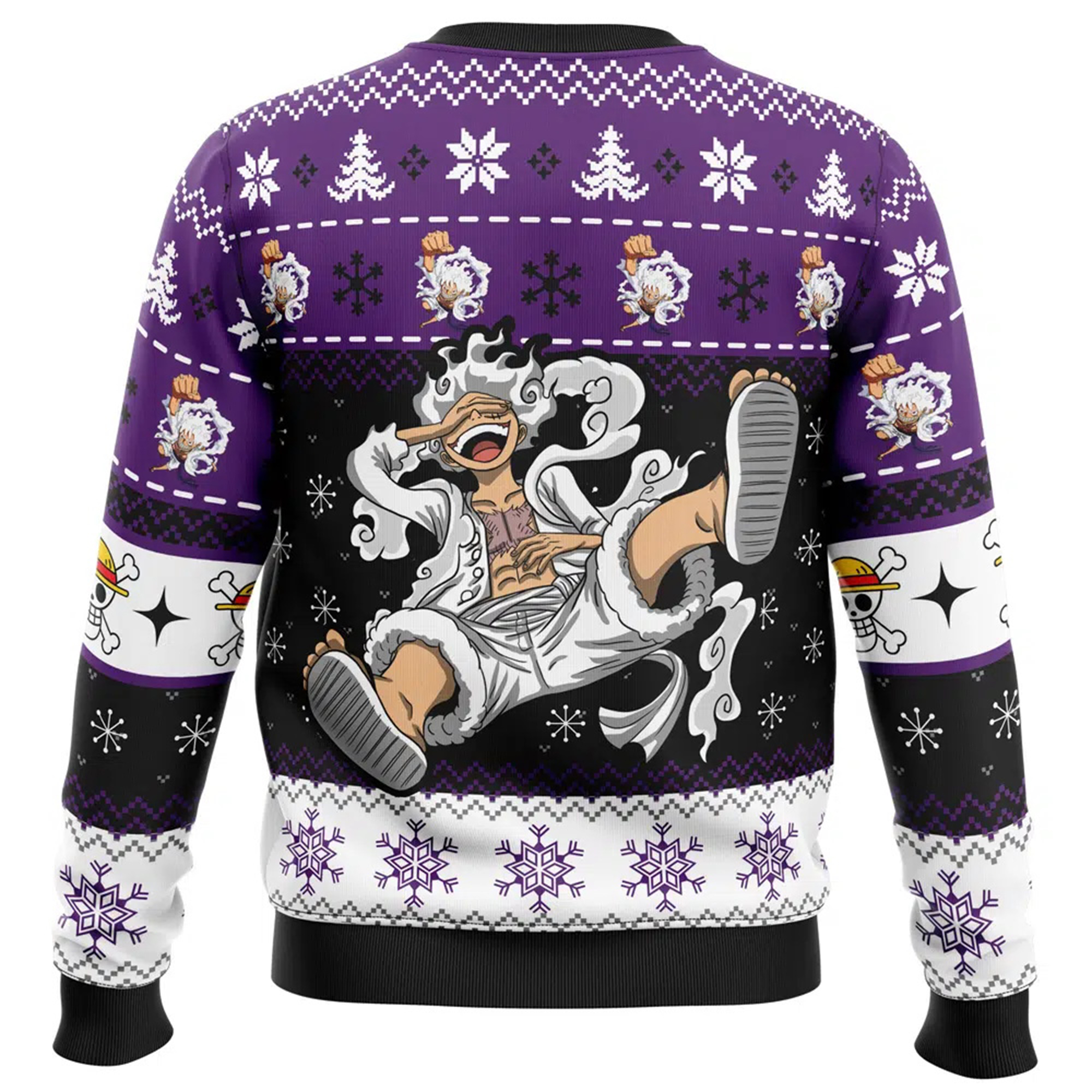 Unisex Anime Ugly Christmas Sweater TeeThreads Sustain the Scene with Custom Apparel