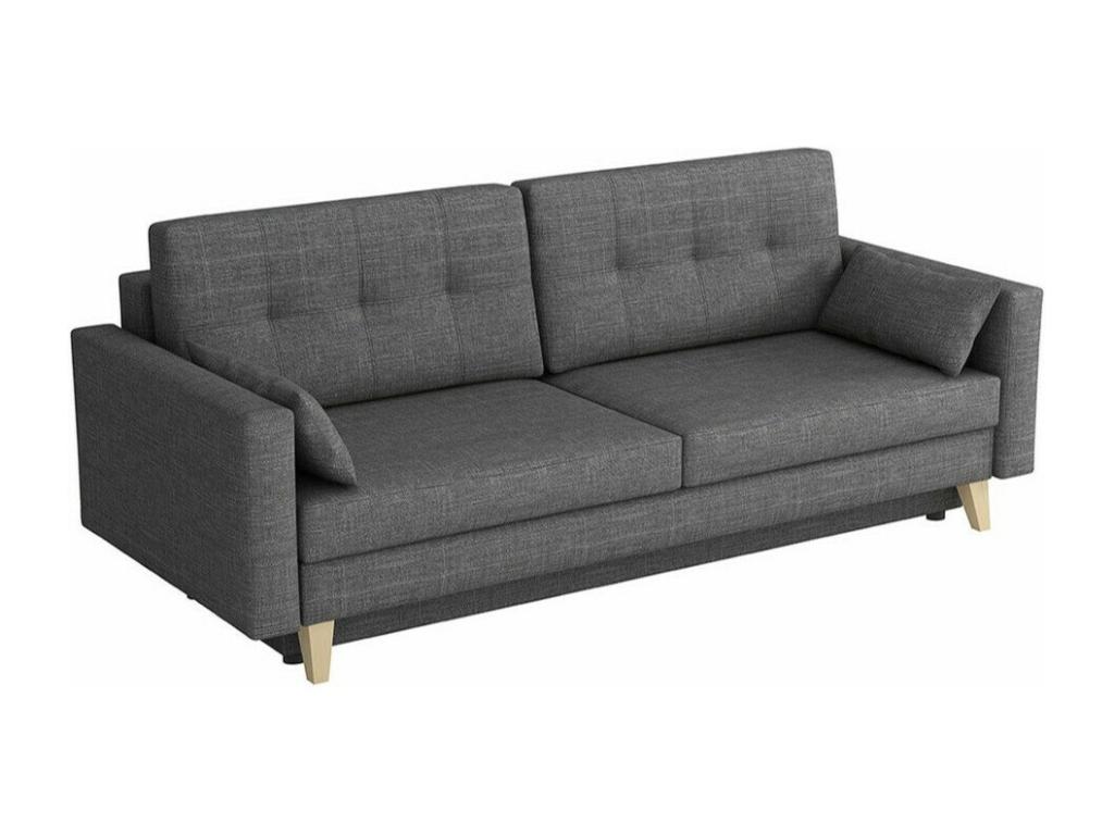 Sofá-cama Columbus 113, Caja de ropa de cama, 90x225x100cm