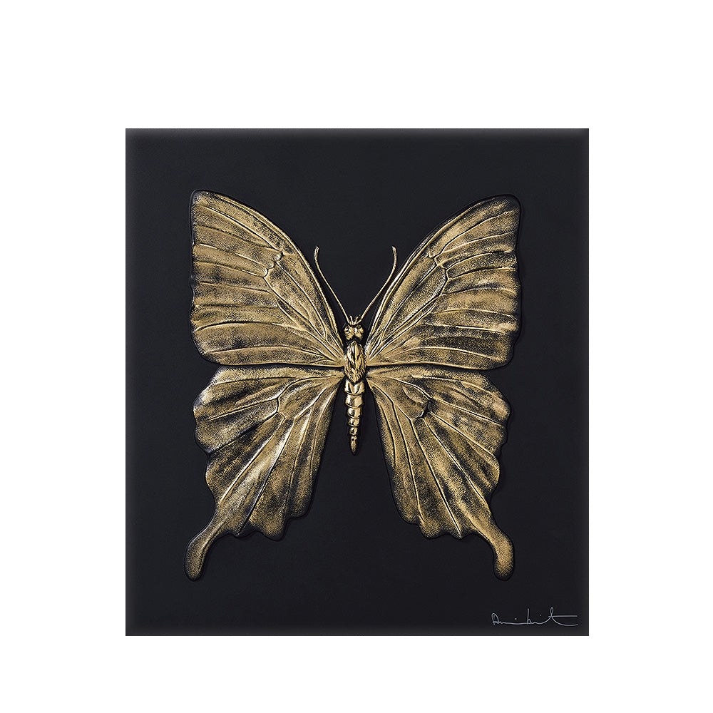 ETERNAL BEAUTY DAMIEN HIRST & LALIQUE 2015 - CRISTAL NOIR, TAMPONNÉ OR