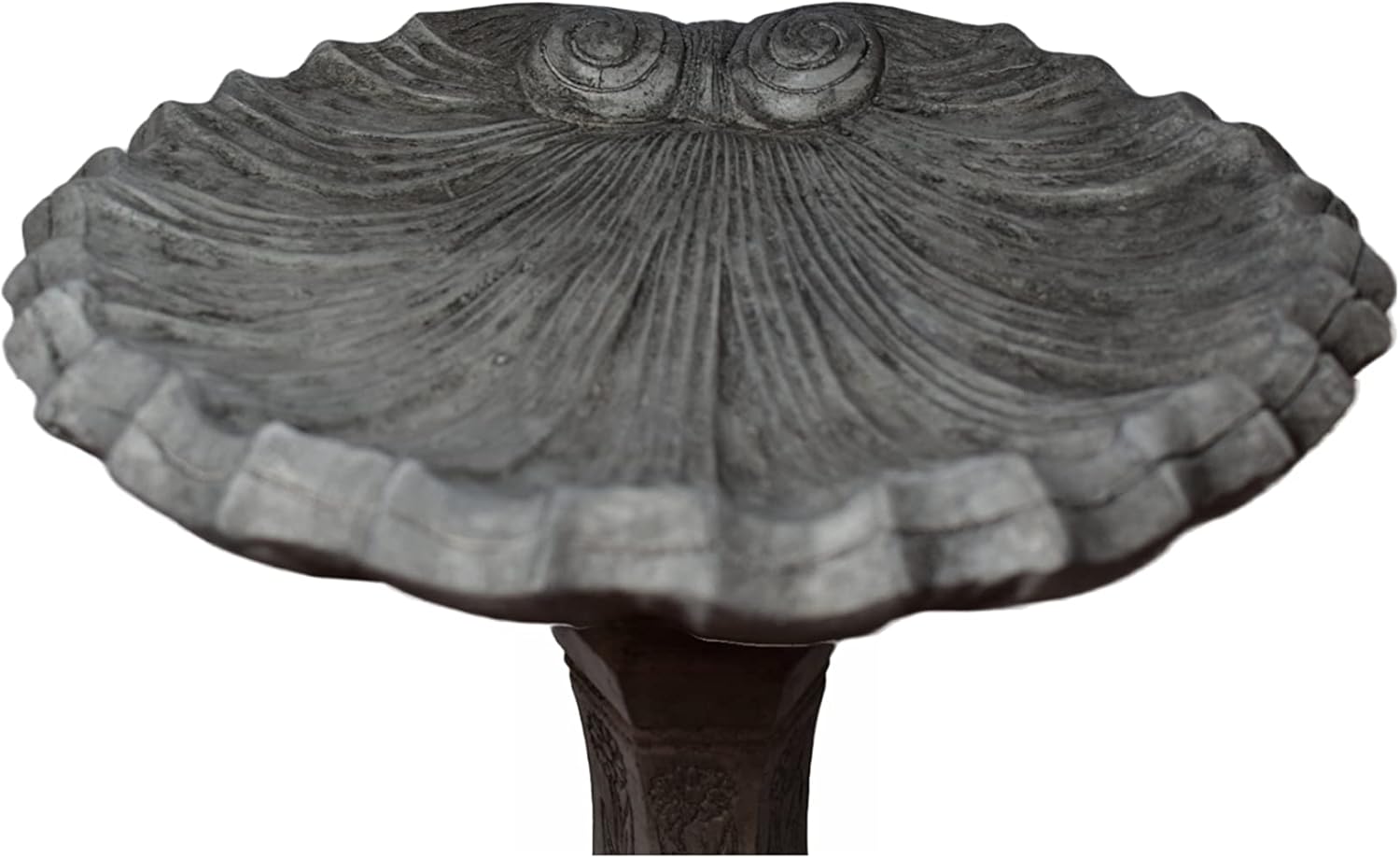 Solid Rock Stoneworks Fanciful Birdbath - 26" h x 22" w x 20" d - Pre-Aged - image 5