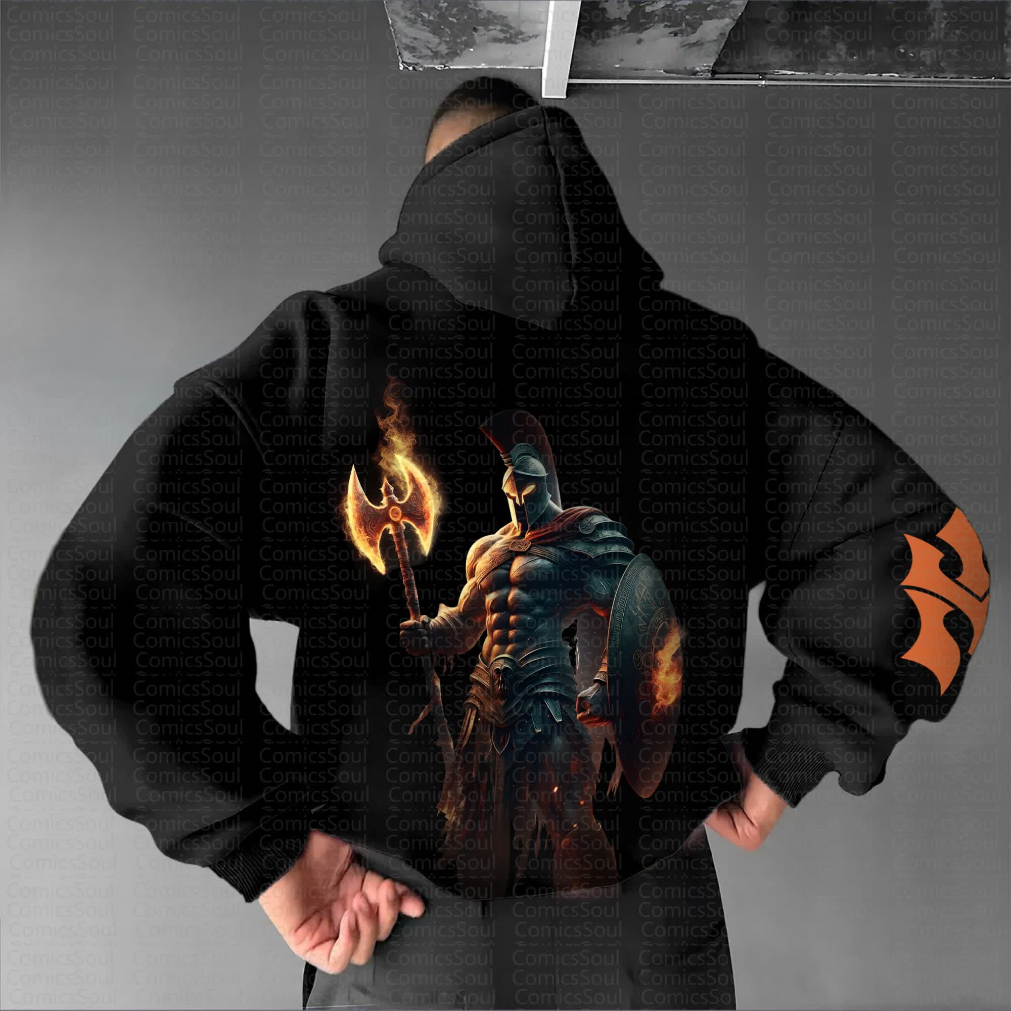 Unisex Anime Graphic Streetwear Vintage Hoodie丨Comicssoul