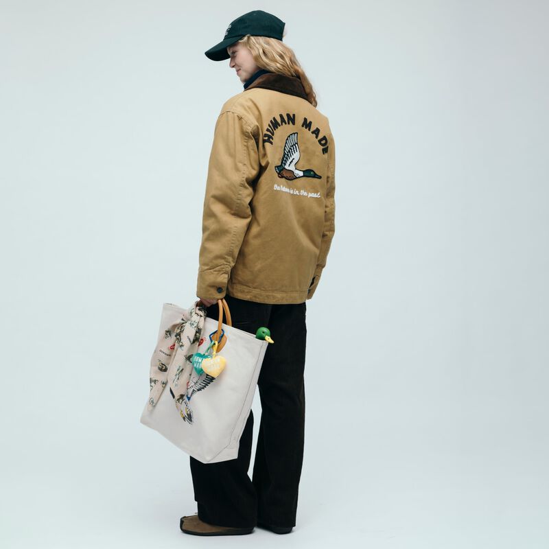 HUMAN MADE CANVAS TOTE
