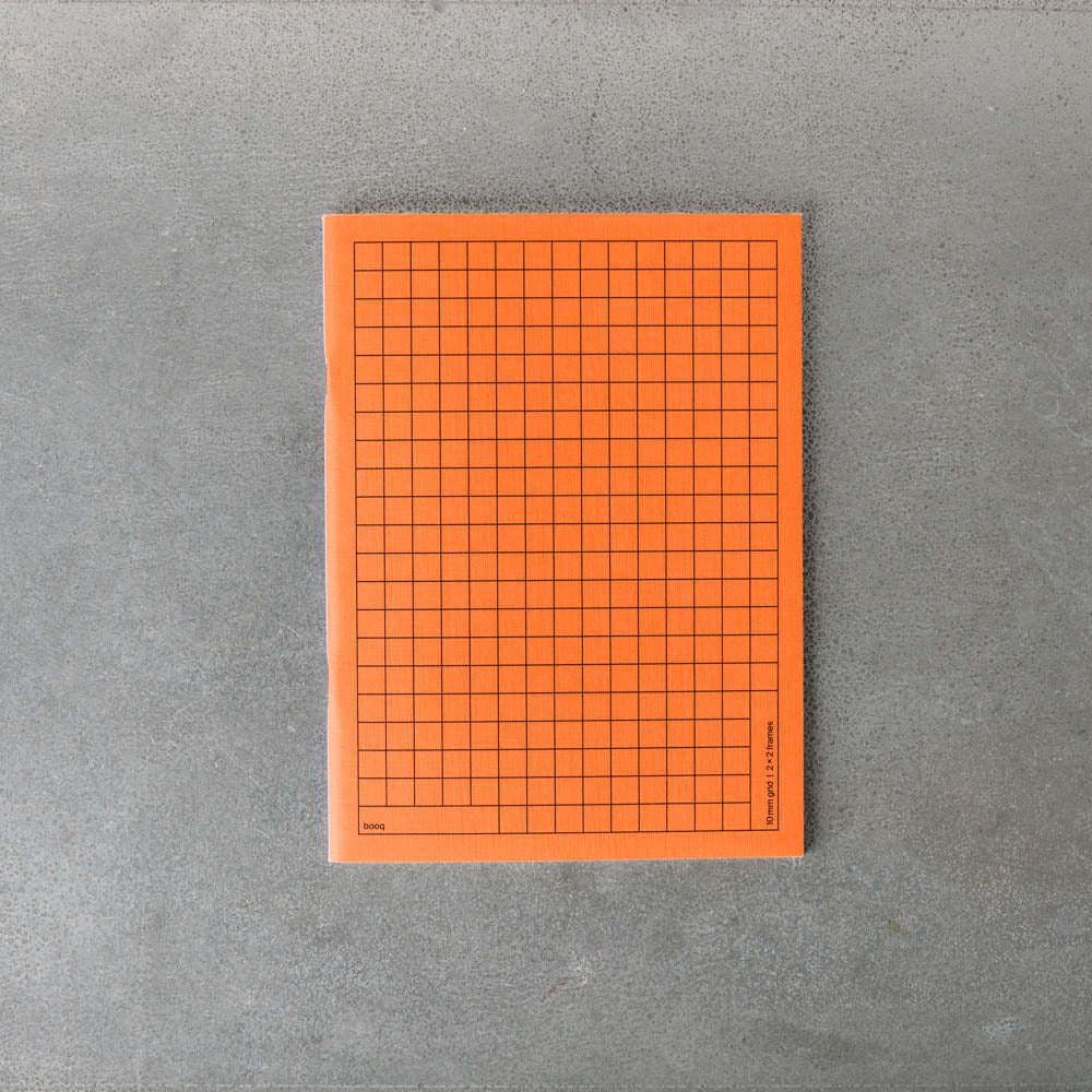 Carnet Booq - Violet & Orange