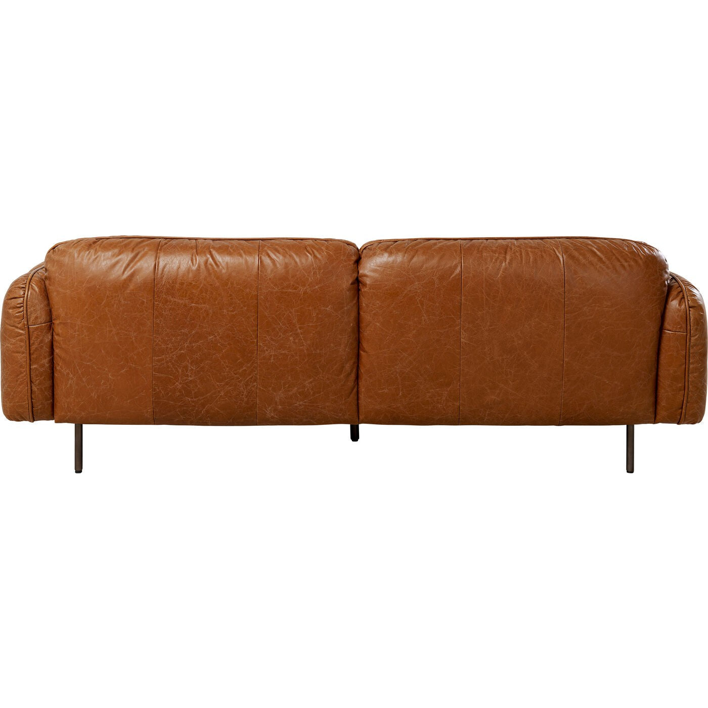 Sofa Calgary 3-Zits braun Kare Design