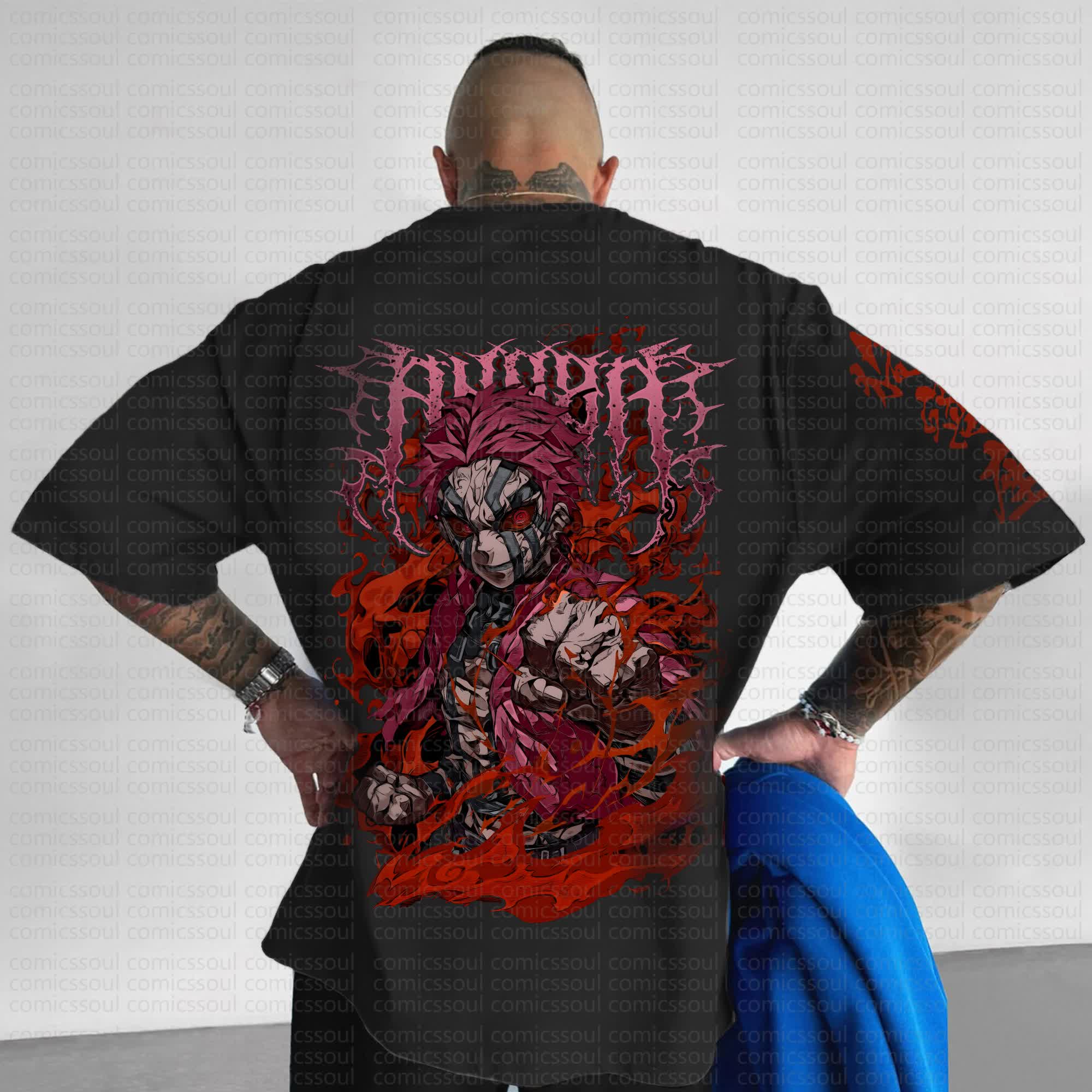Unisex Anime Inspired Vintage T-Shirt丨Comicssoul