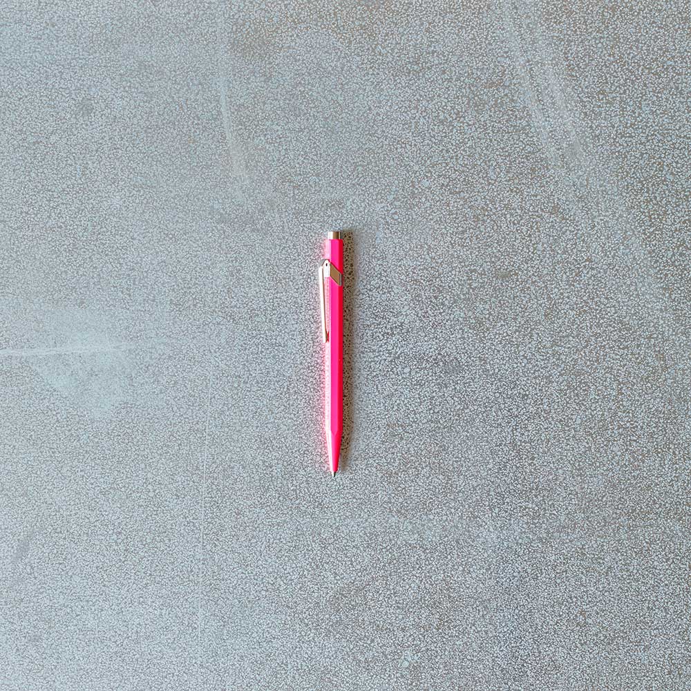 Stylo bille - Fluo Pourpre - Caran d'Ache