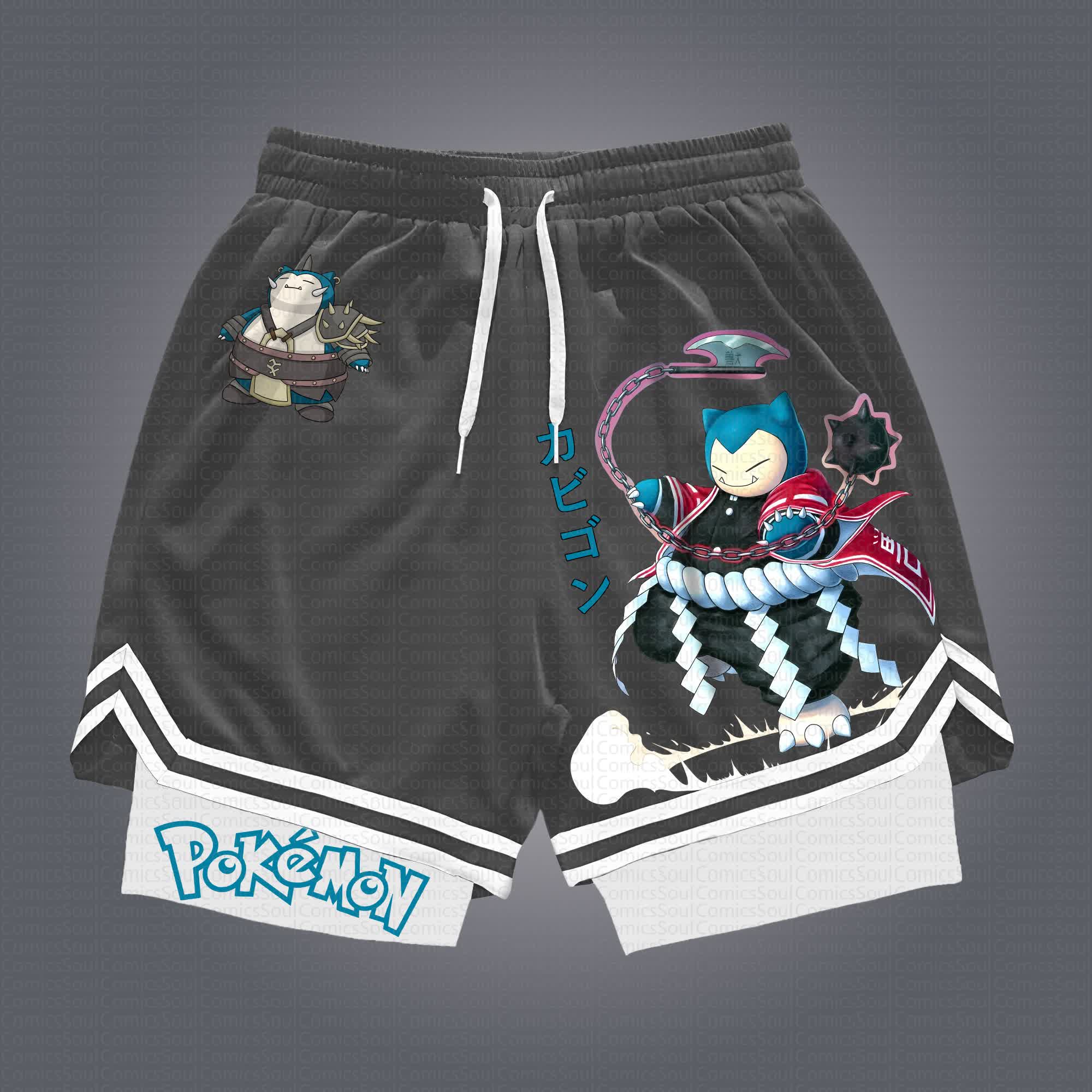 Unisex  “Comicssoul” Casual Anime Streetwear Shorts